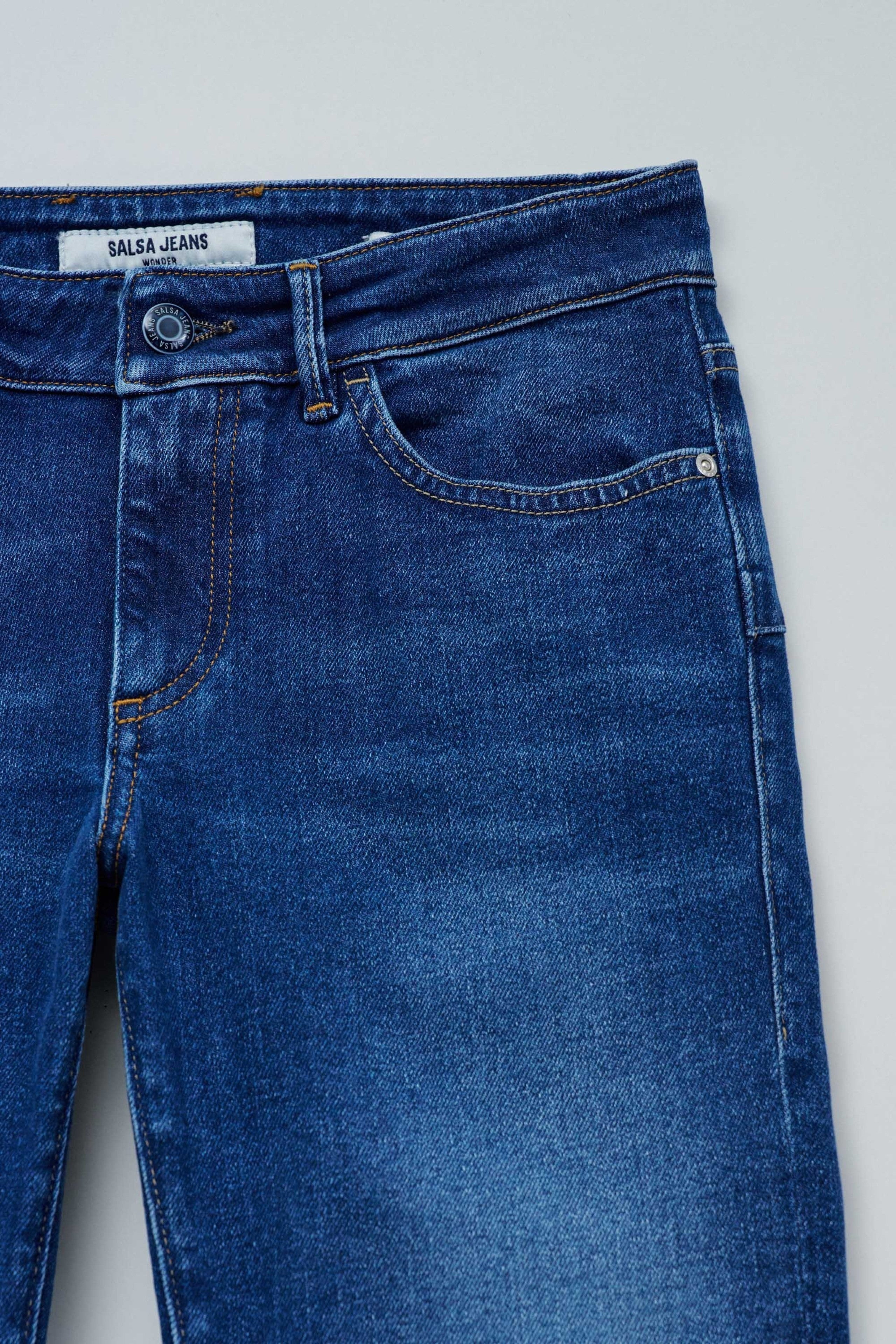 Wonder Bootcut Pockets in Medium Light Jeans Salsa Jeans