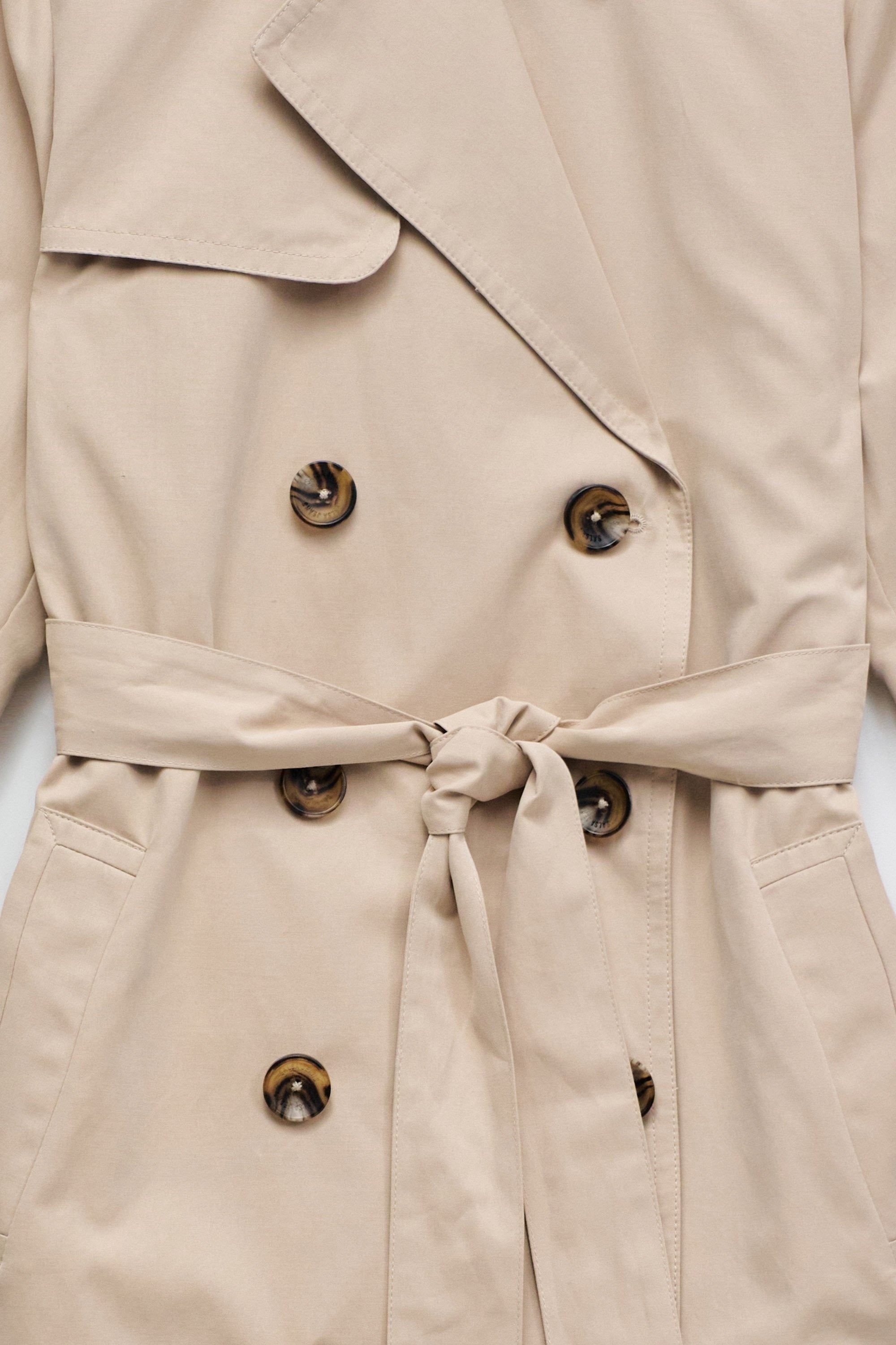 Trench Coat in Light Brown Jackets Salsa Jeans