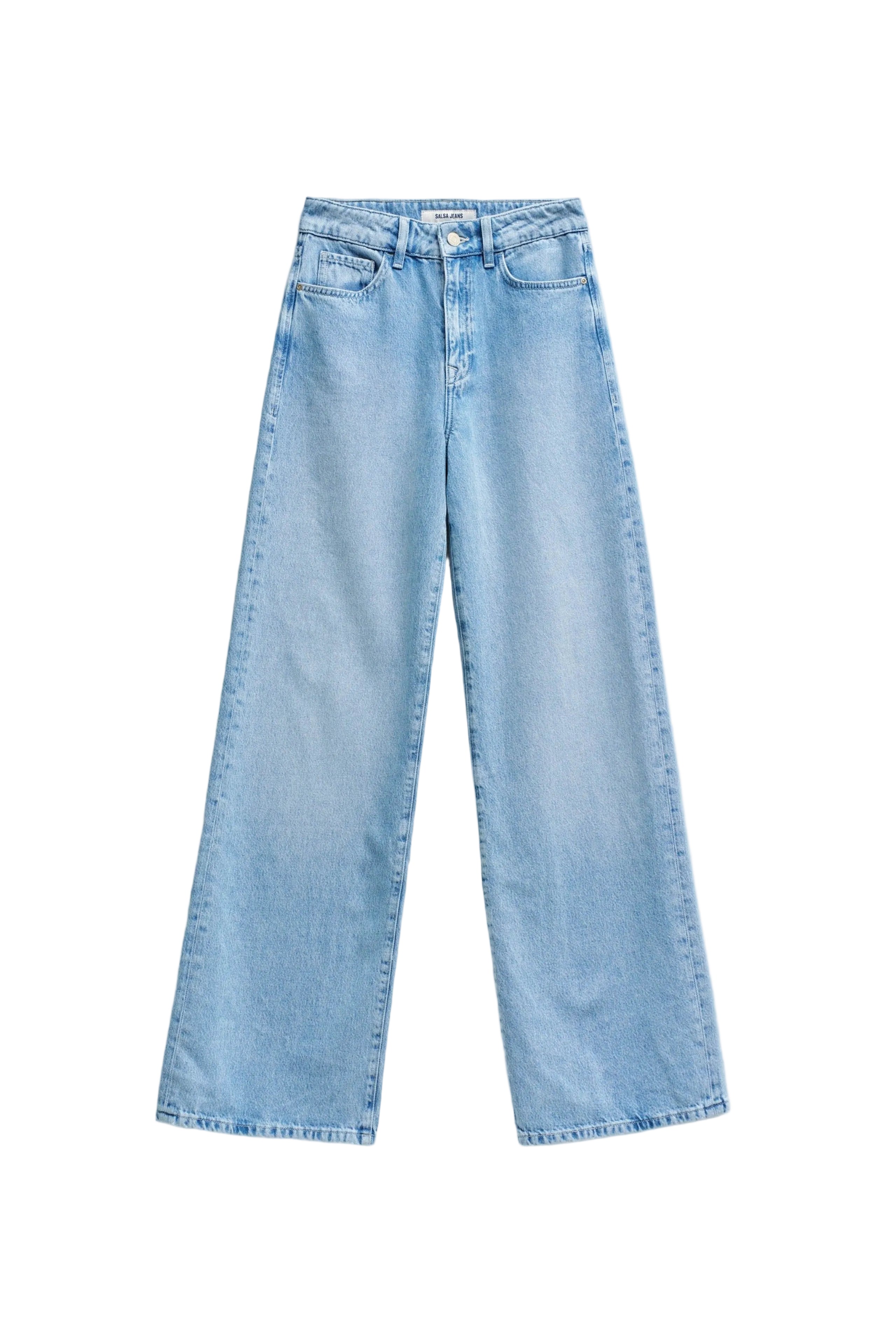 Wide-leg jeans in light wash Jeans Salsa Jeans