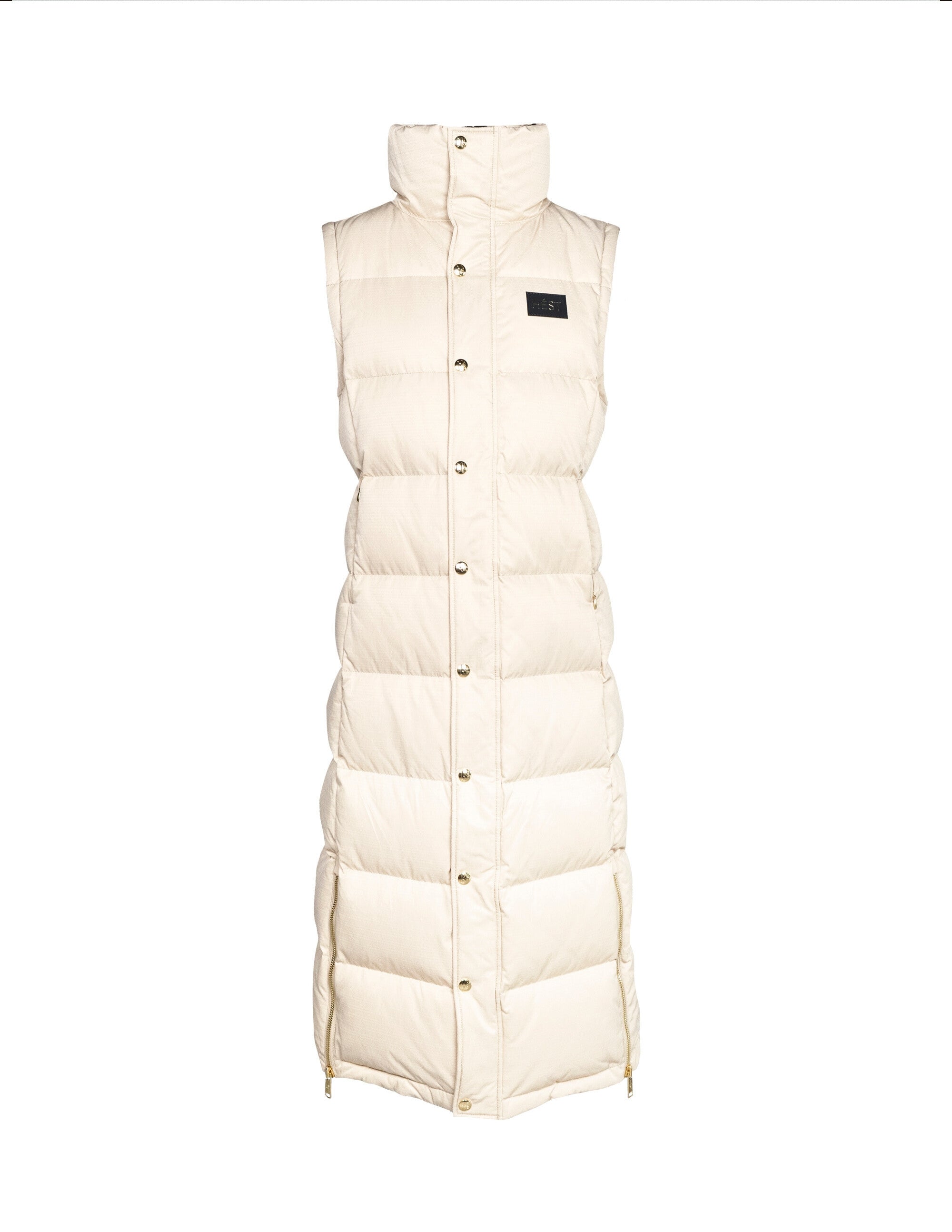 EDDA 2in1 Down Coat/ Vest in Beige Jackets Hést   