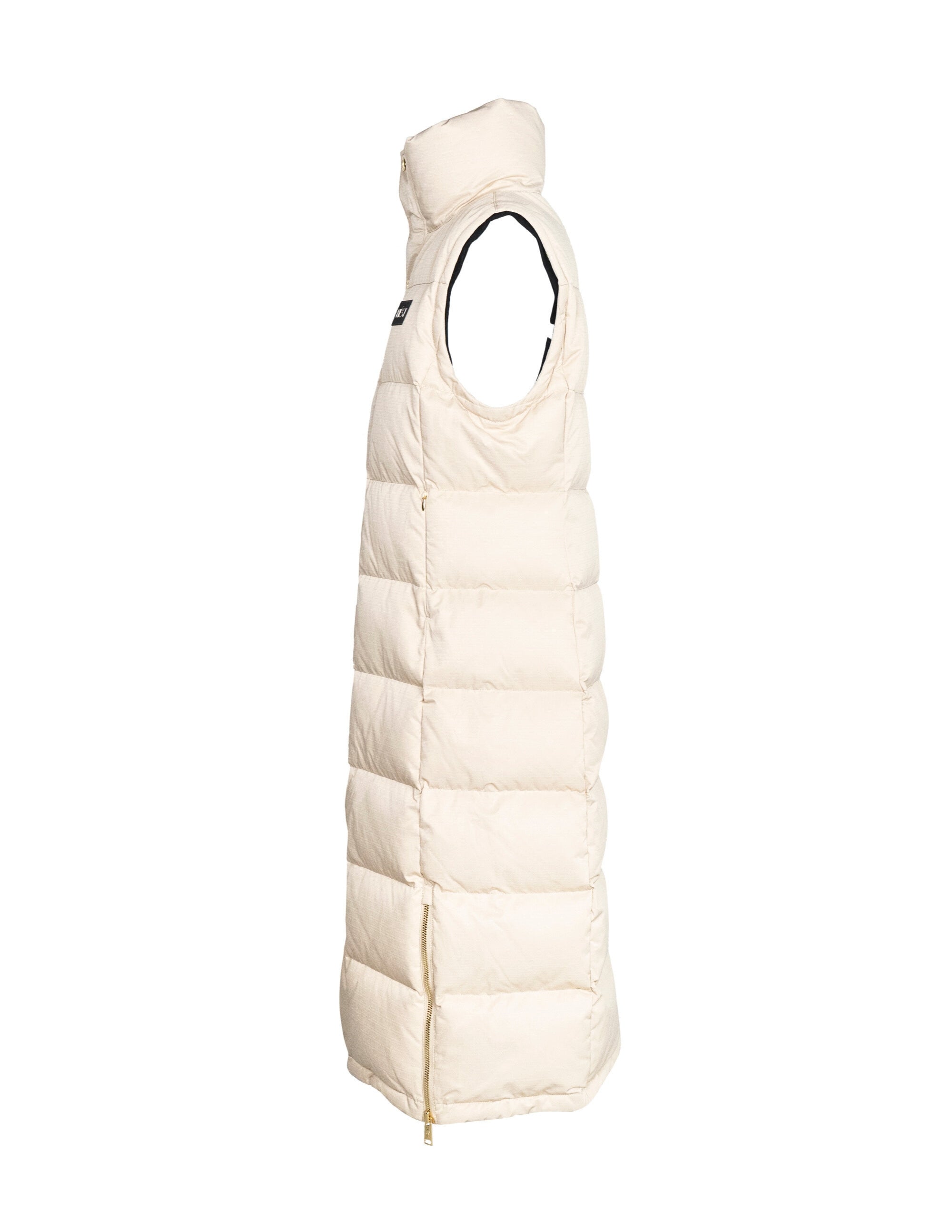 EDDA 2in1 Down Coat/ Vest in Beige Jackets Hést   