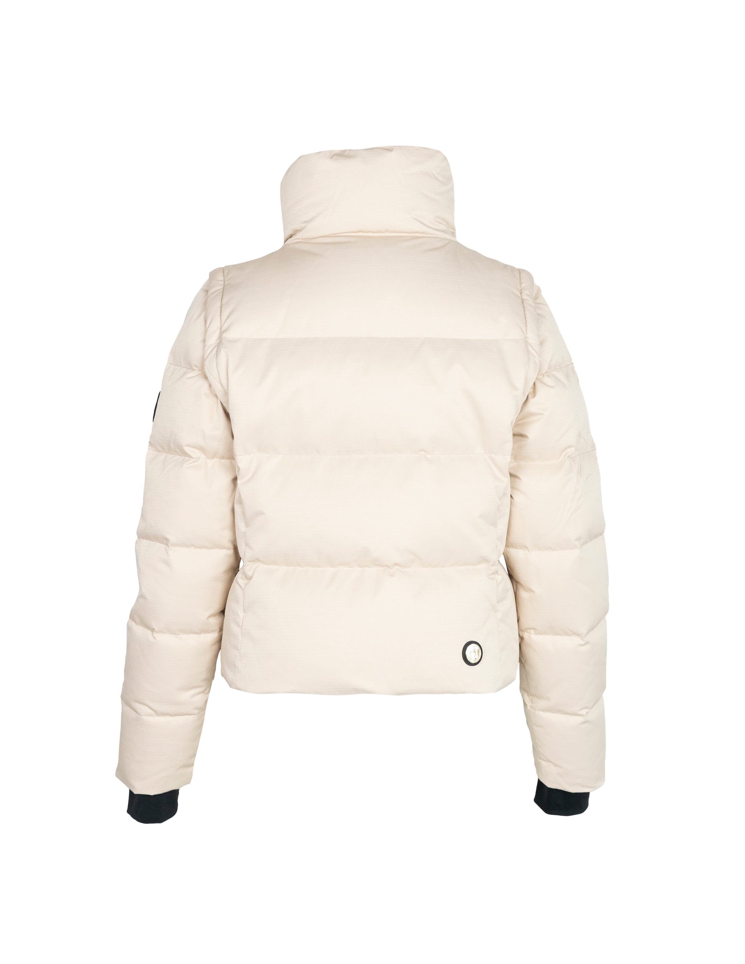 EDDA 2in1 Down Jacket/ Vest in Beige Jackets Hést   