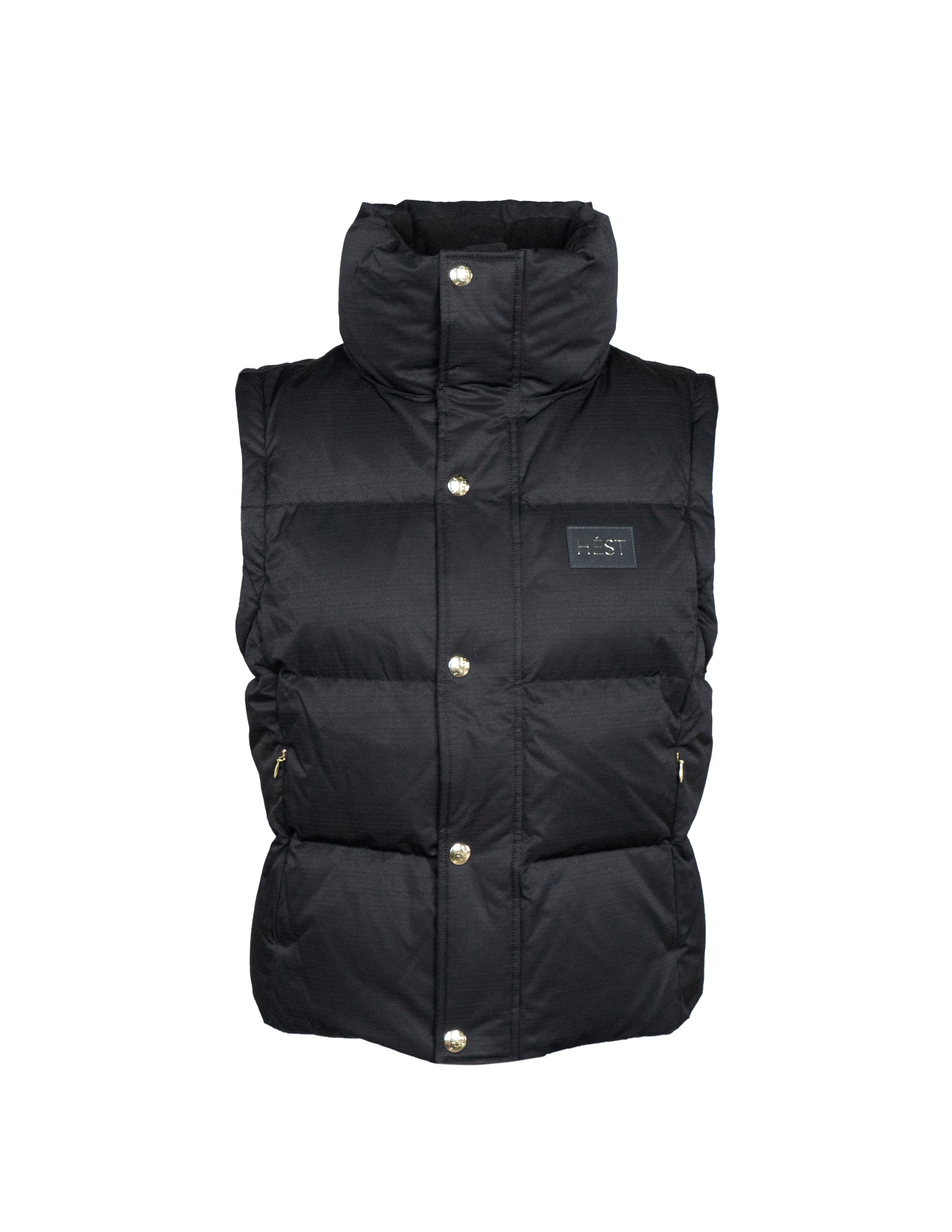 EDDA 2in1 Down Jacket/ Vest in Black Jackets Hést   