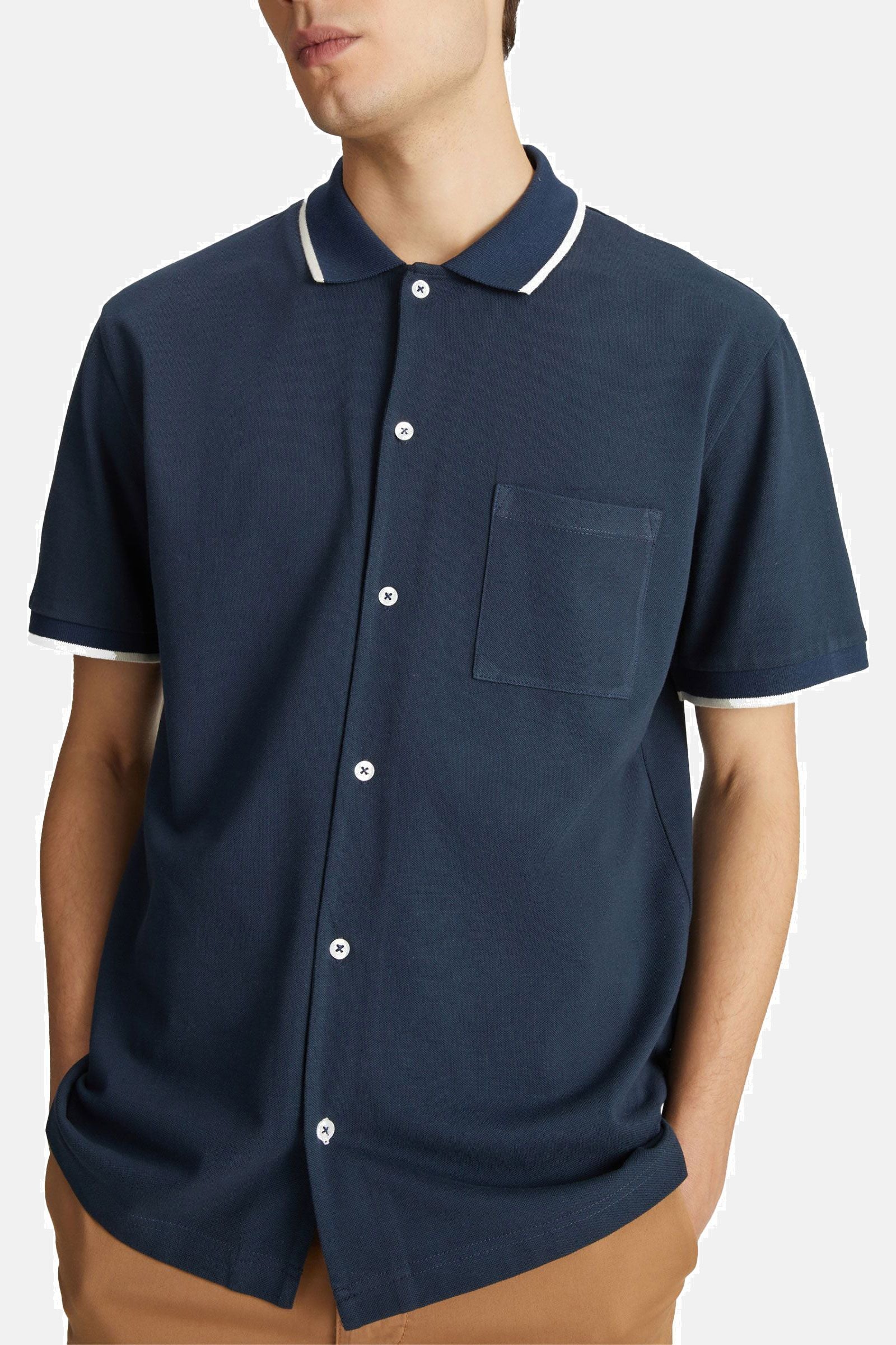 Ralph/R Open Polo in Navy Blue Polos GAS   