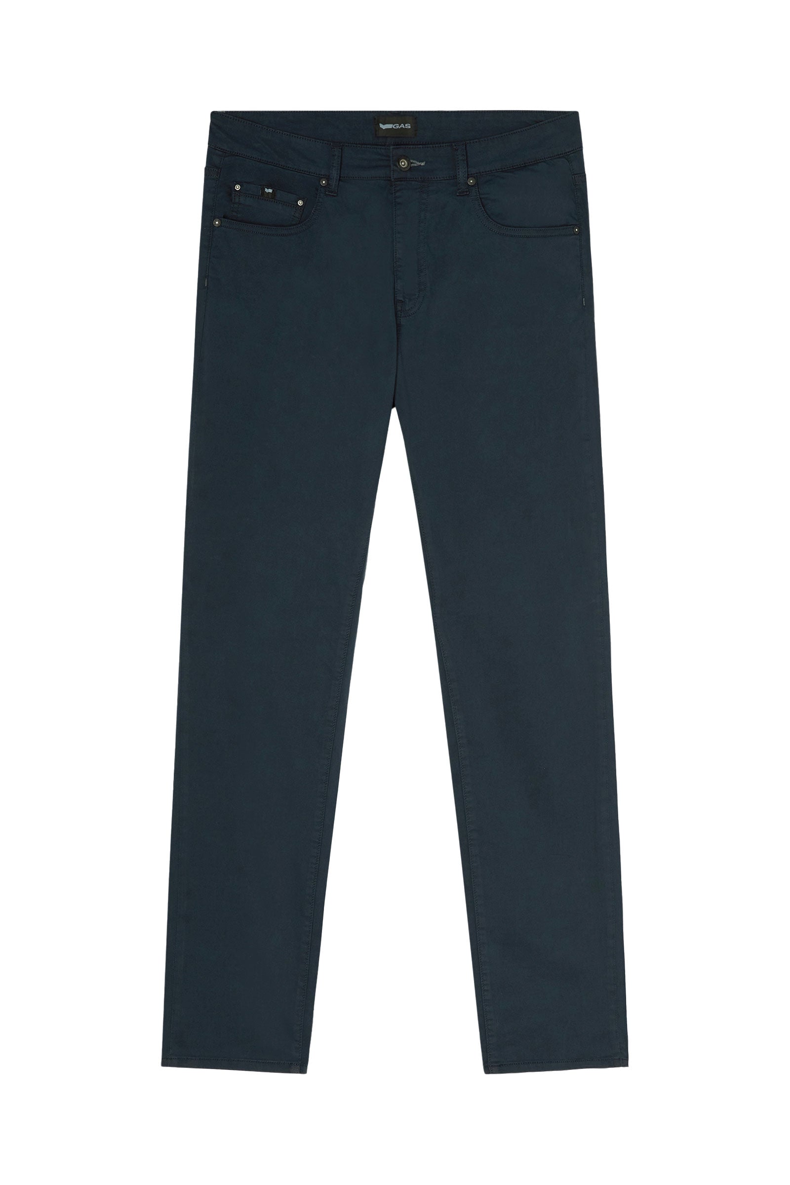 Albert Simple Rev 5 Pocket in Navy Blue Jeans GAS   