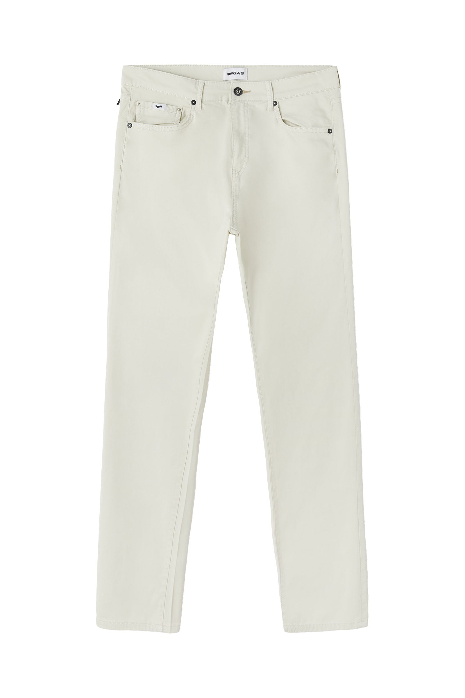 Albert Simple Rev 5 Pocket in Silver Birch Jeans GAS   