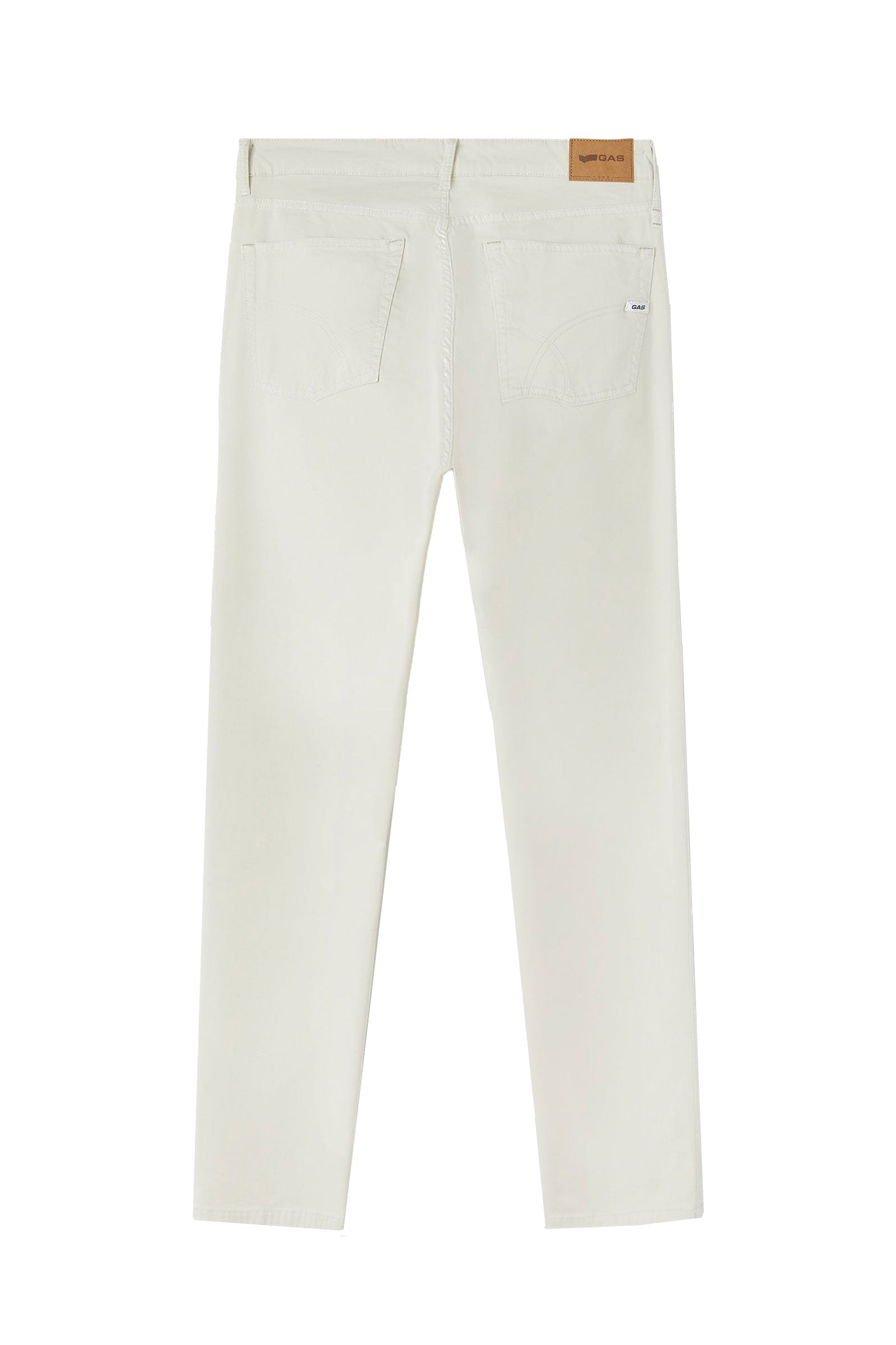 Albert Simple Rev 5 Pocket in Silver Birch Jeans GAS   