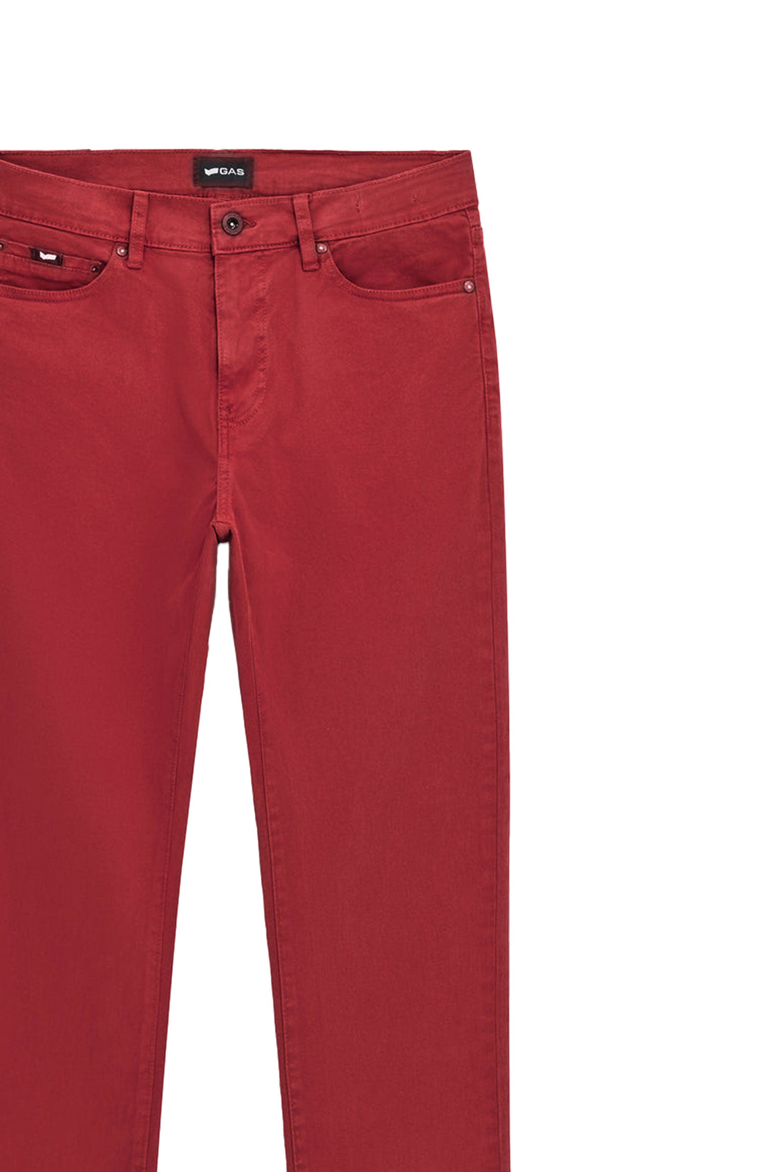 Albert Simple Rev in Tibetan Red Pants GAS   