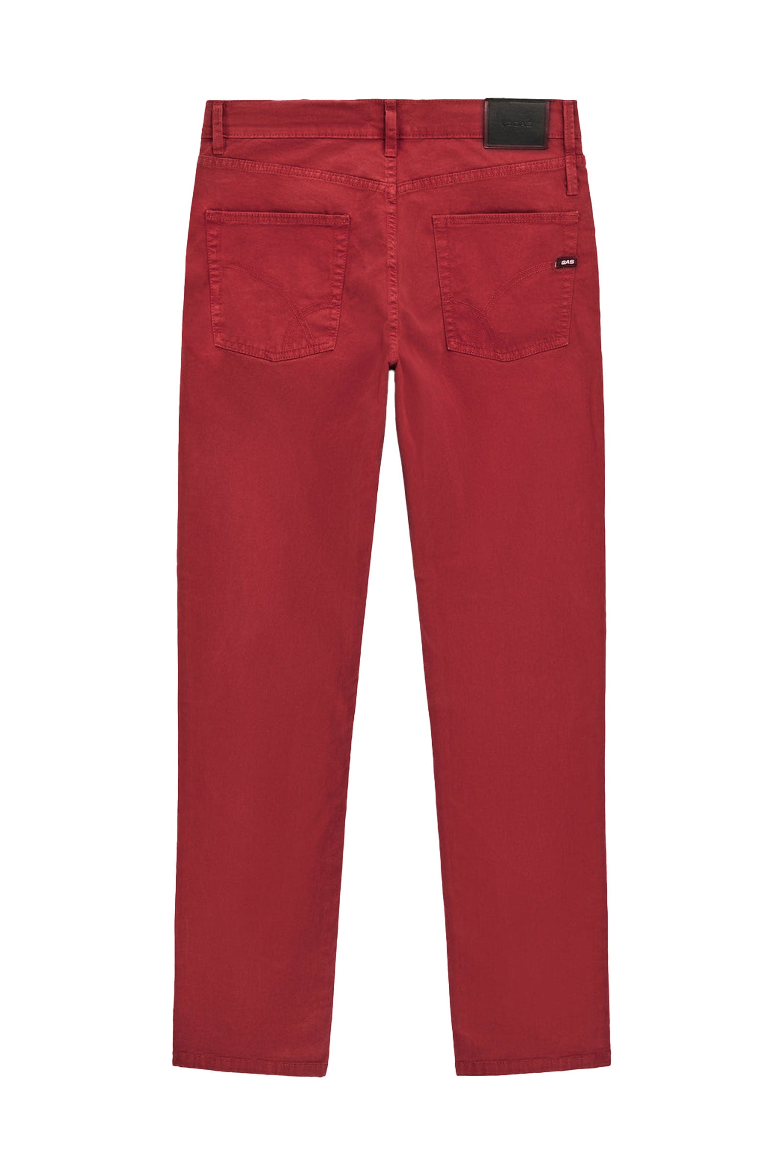 Albert Simple Rev in Tibetan Red Pants GAS   