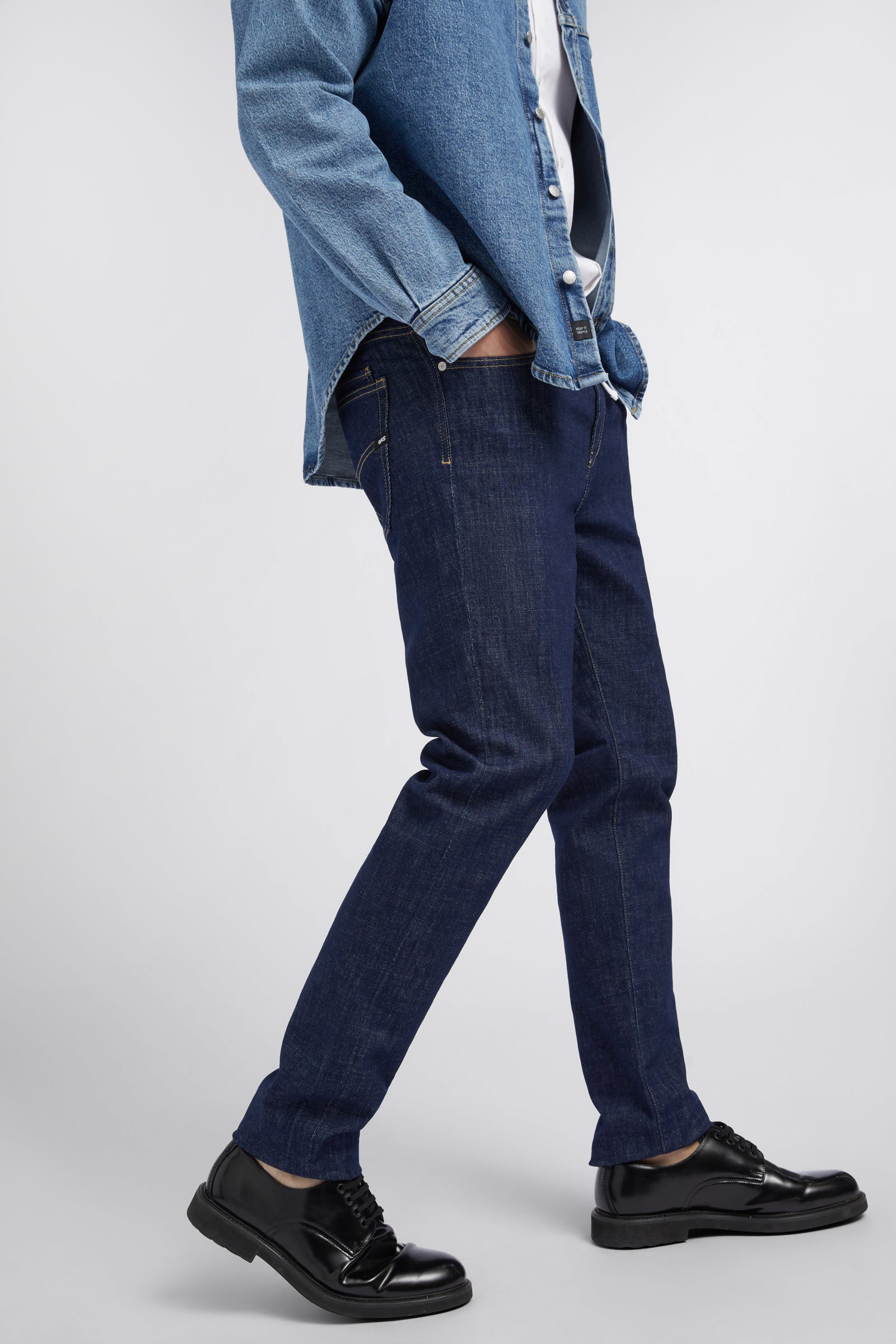 Albert Plus in Raw Rinse Jeans GAS   