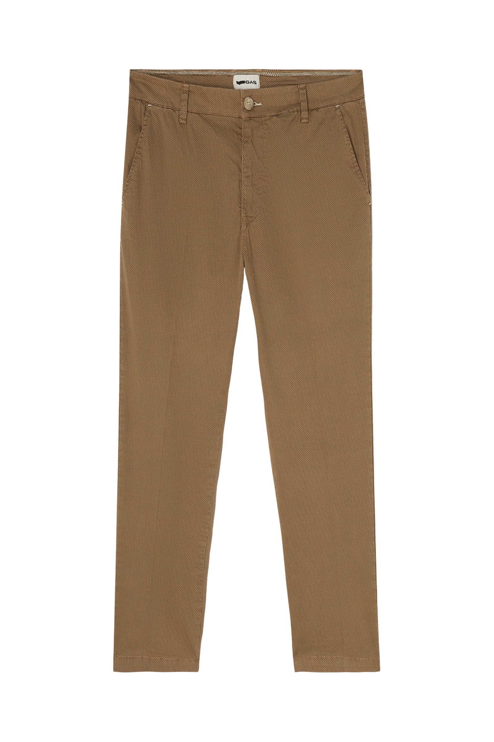 New Sadeck Det Trousers in Cinnamon Swirl Trousers GAS   