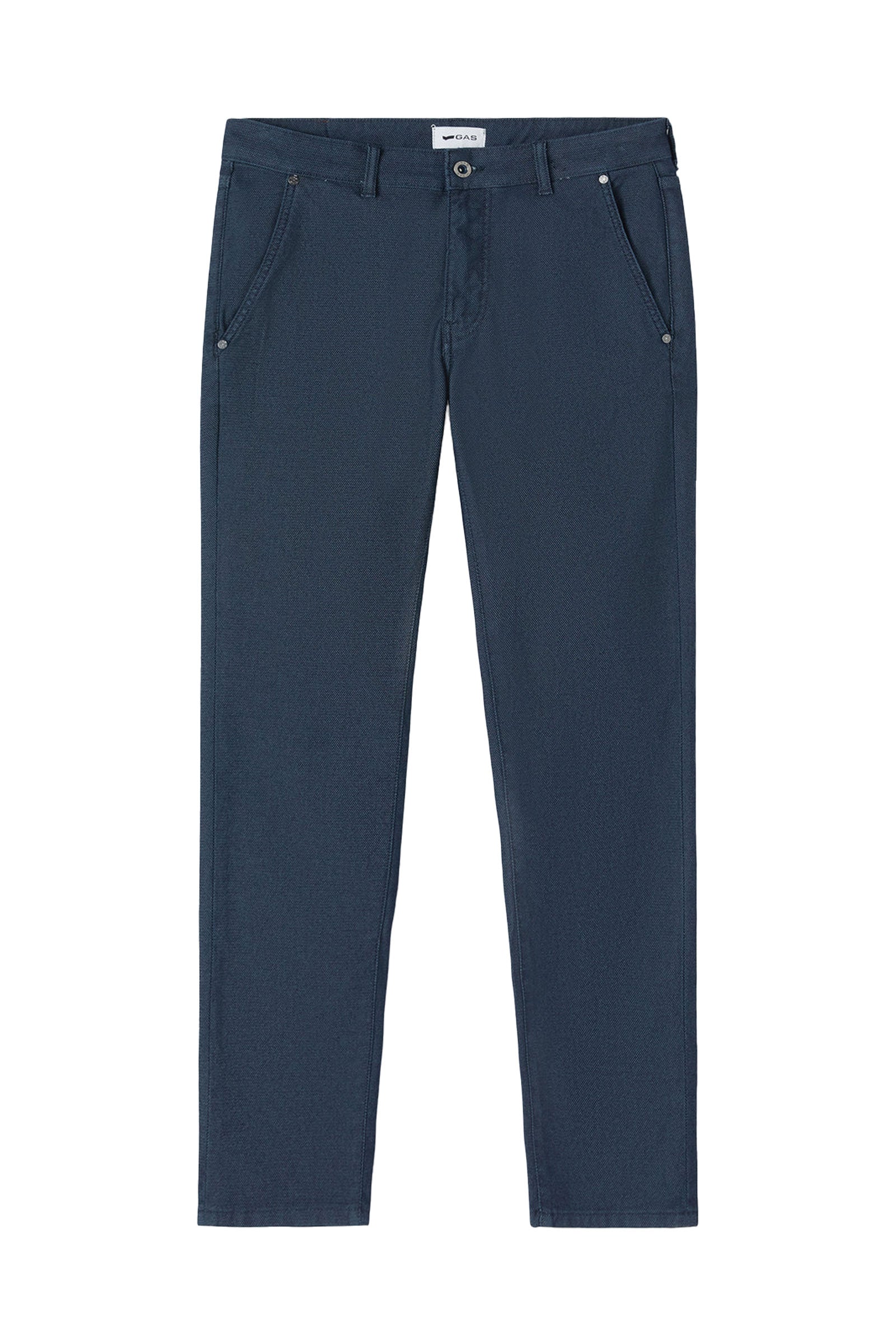 Albert S.Chino Denim in Medium Blue Light Pants GAS   