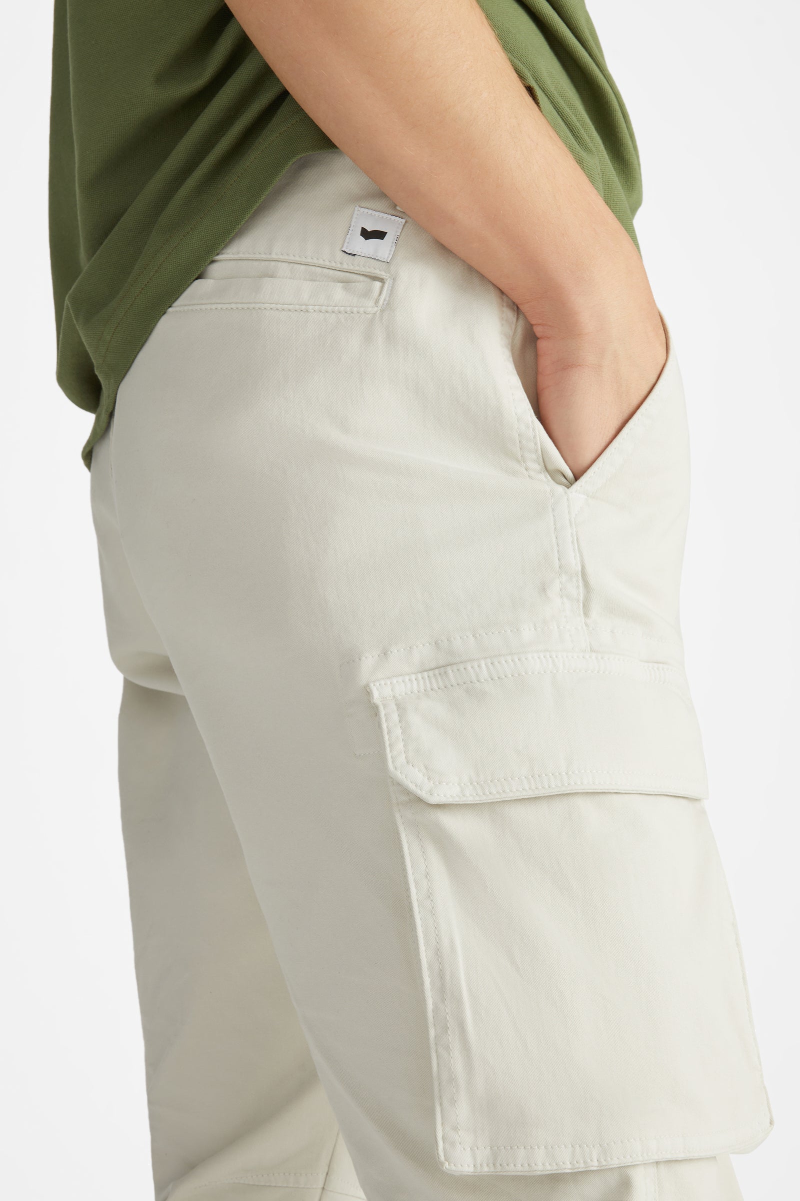 Bob Gym Pks Trousers in Silver Birch Trousers GAS   