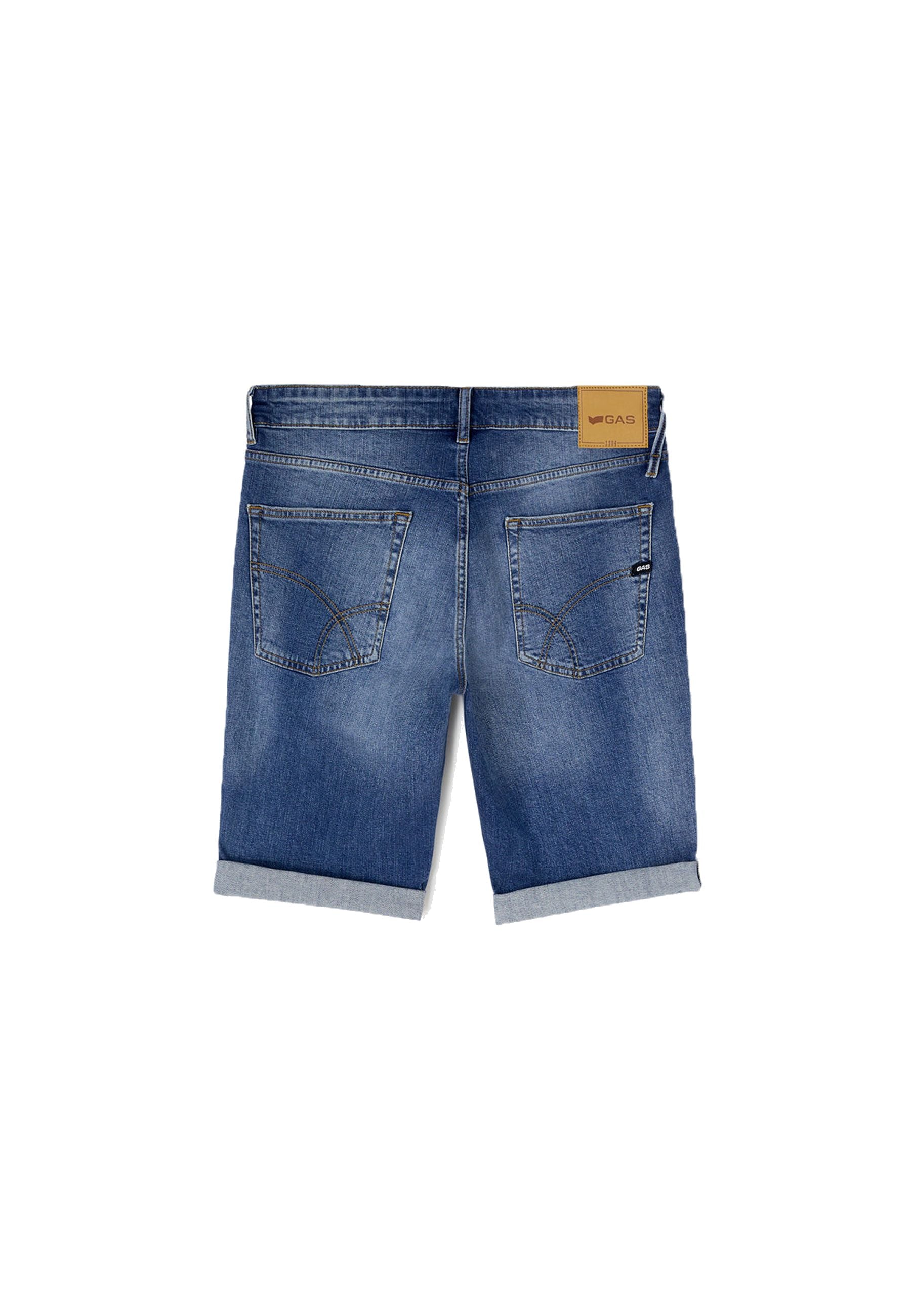 Albert Short Rev Shorts in Light Medium Denim Shorts GAS   