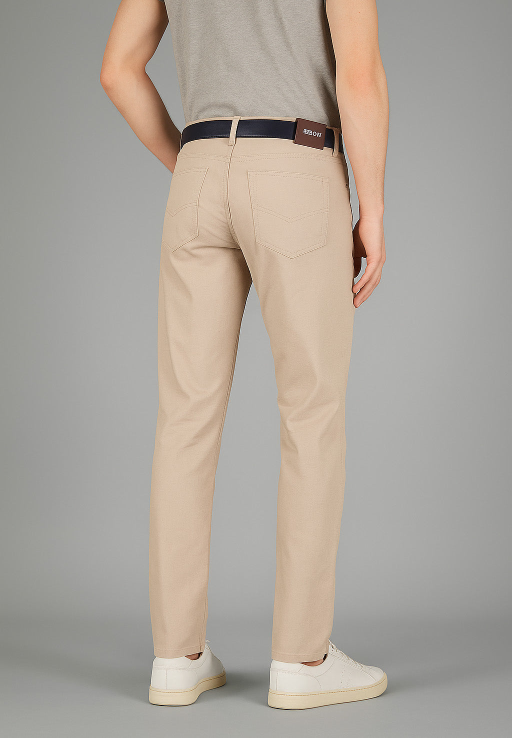 BILL-3 trousers in dark beige Trousers Gardeur