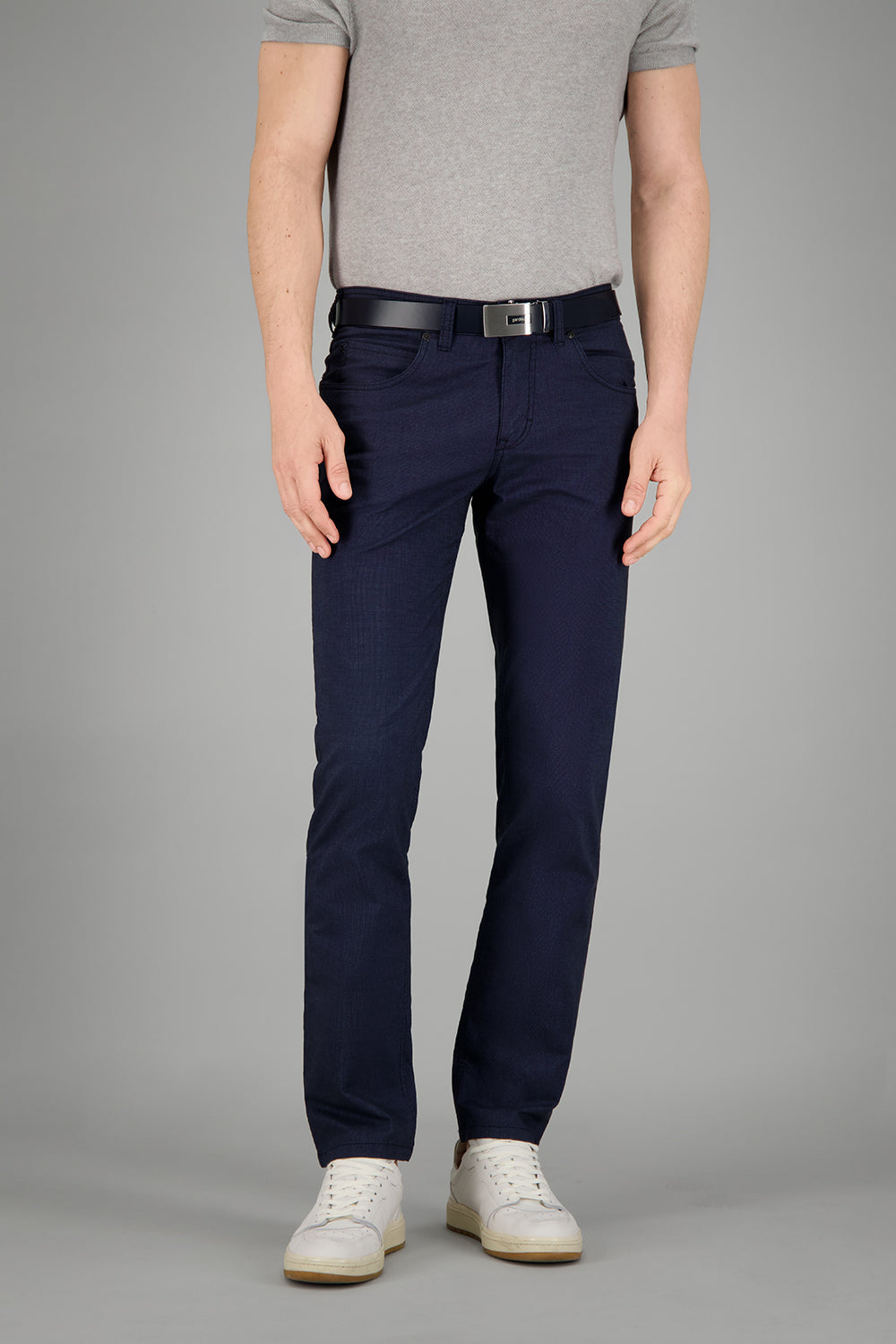 BILL-3 trousers in dark navy Trousers Gardeur