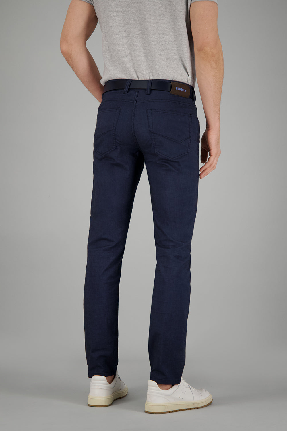 BILL-3 trousers in dark navy Trousers Gardeur