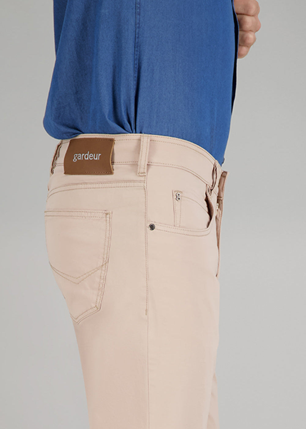 BILL-3 trousers in beige Trousers Gardeur