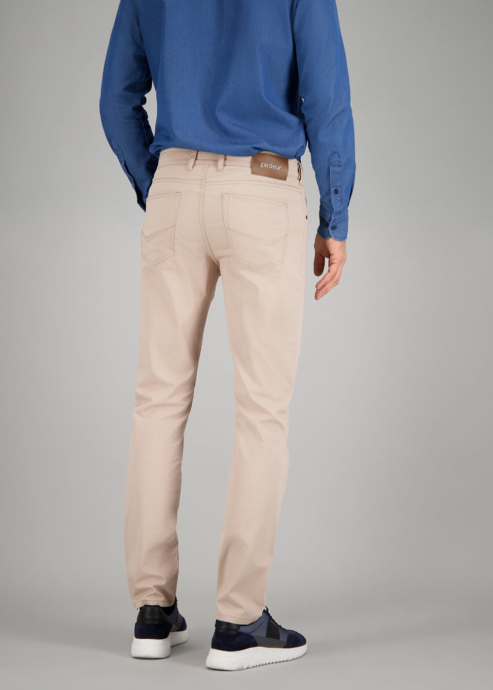 BILL-3 trousers in beige Trousers Gardeur