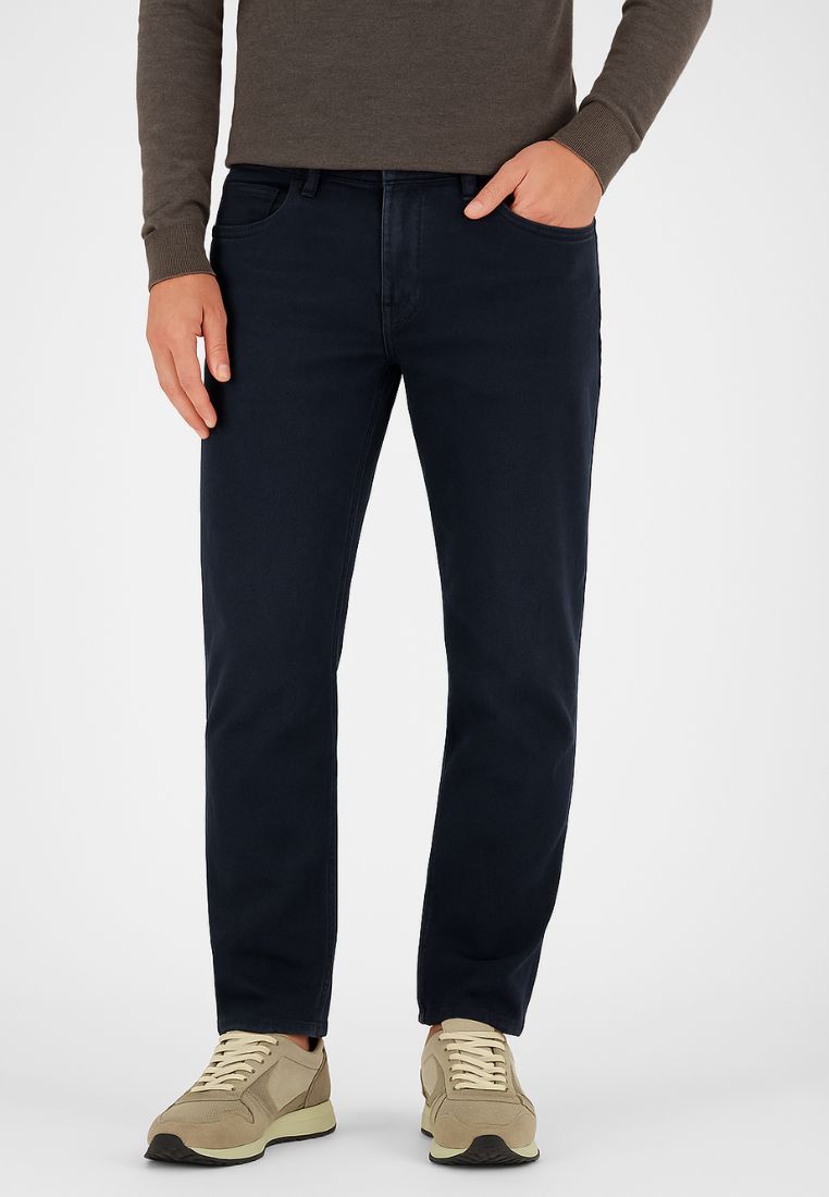BILL-3 trousers in dark navy Trousers Gardeur