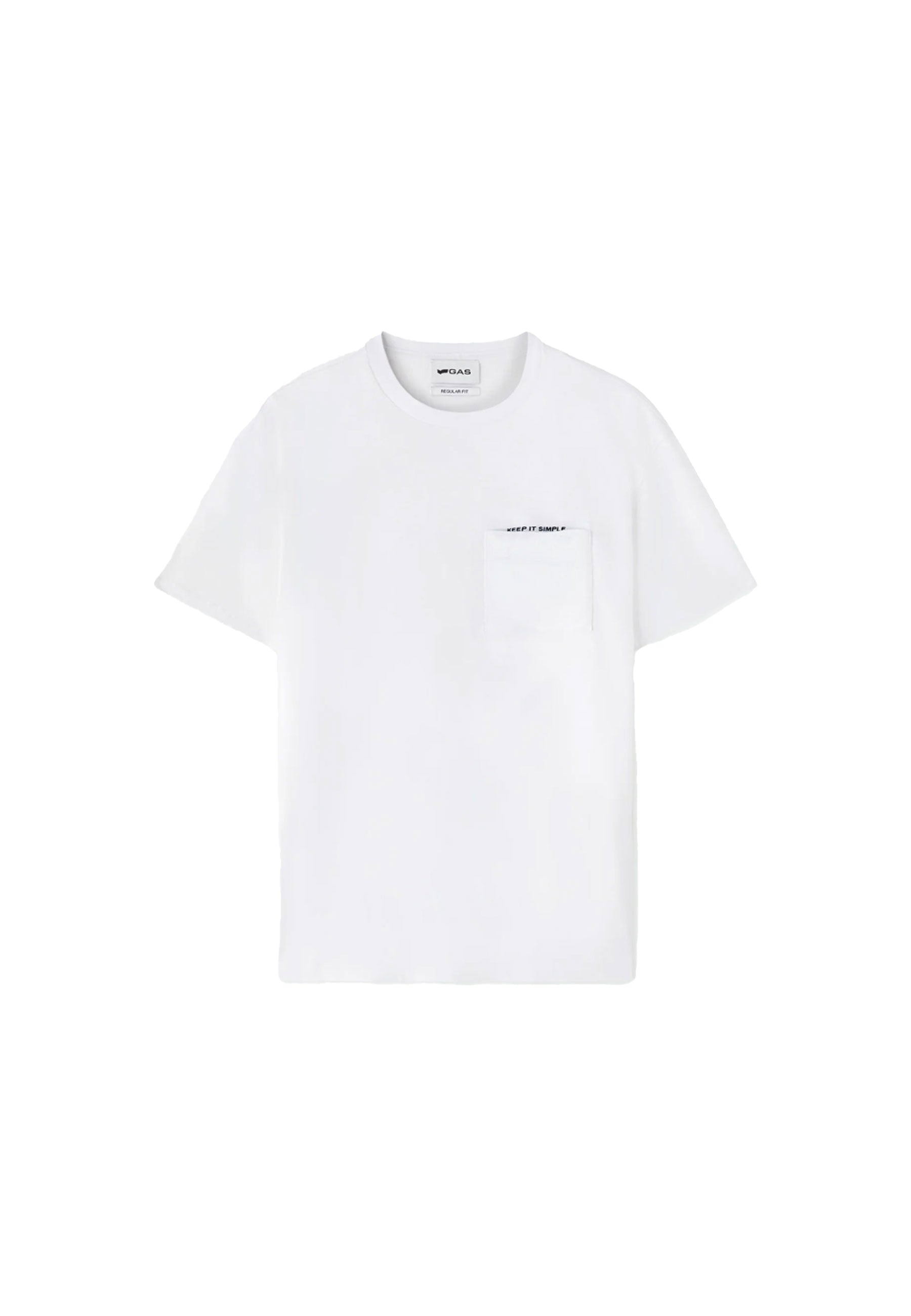 Arnoux Pk T-Shirt in White T-Shirts GAS   