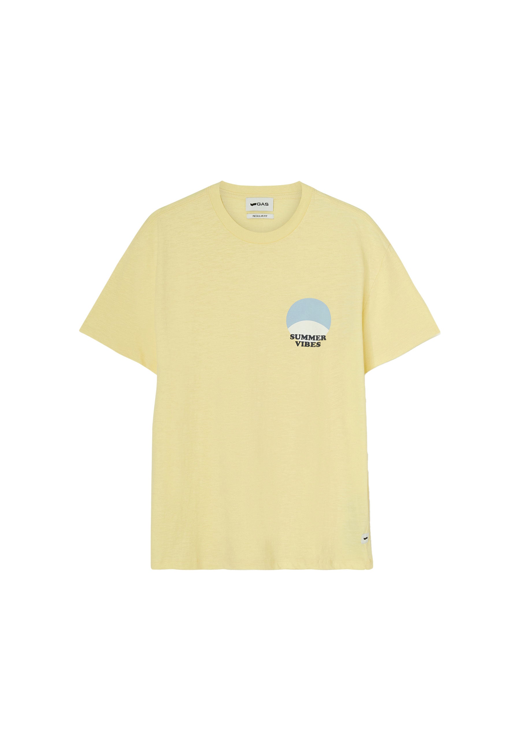 Arnoux T-Shirt in Pale Banana T-Shirts GAS   