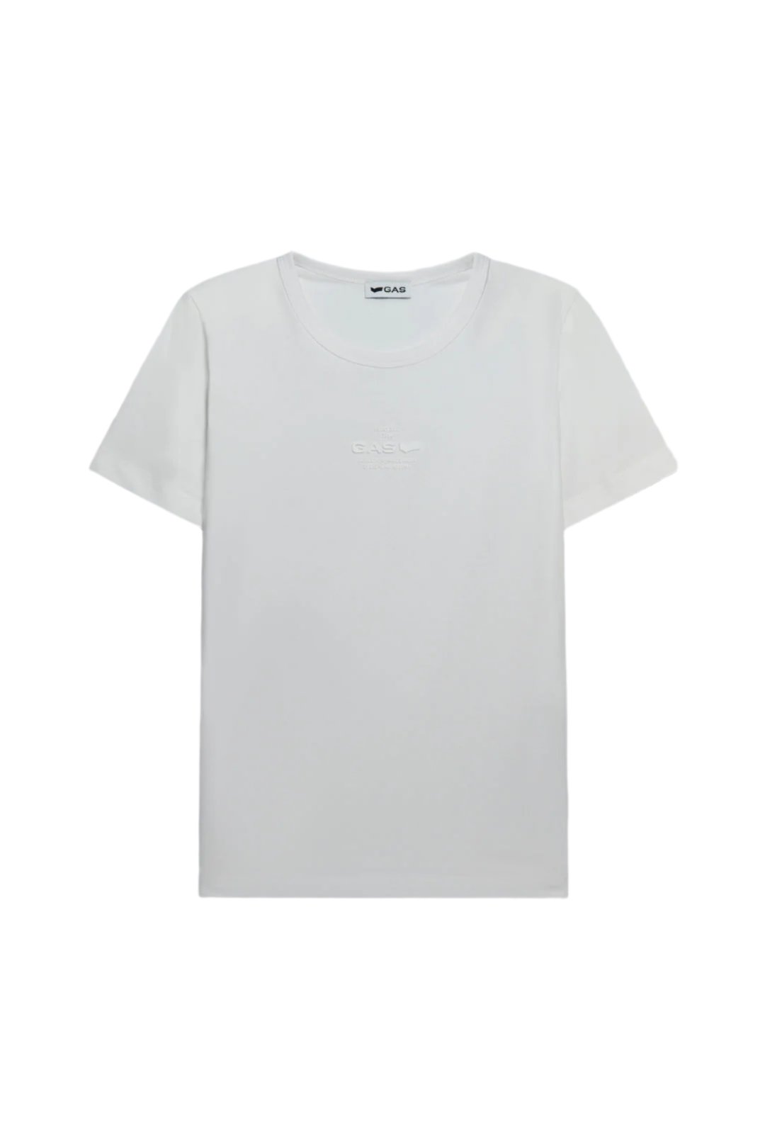 Hanike M/C "Gas Logo" in White T-Shirts GAS   