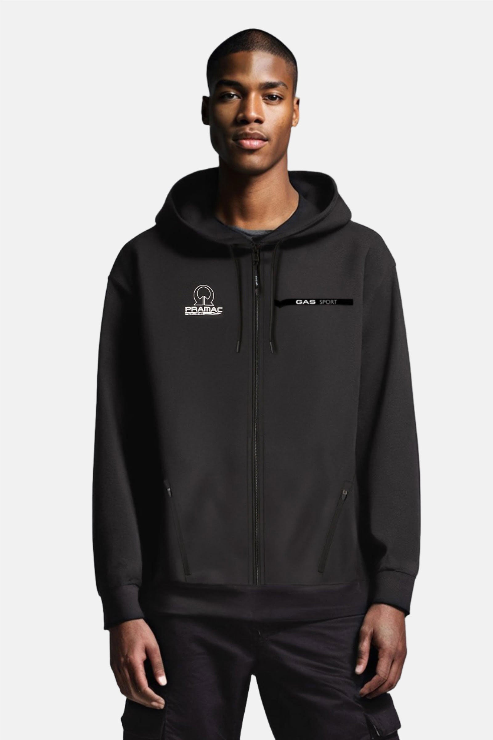 GSP1 Tech Hoodie in Metallic Fog Hoodie GAS   