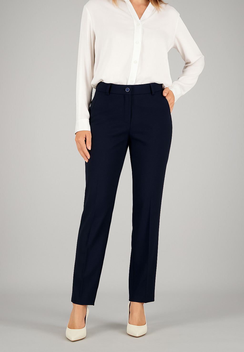 KAYLA trousers in navy Trousers Gardeur