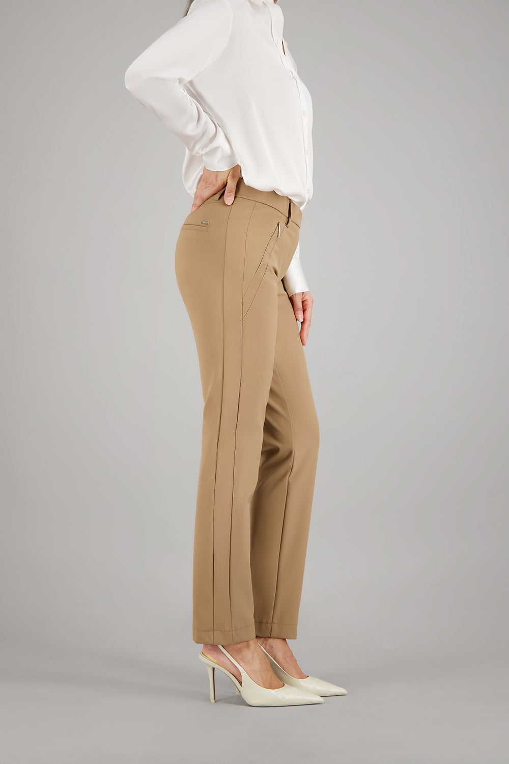 ZENE57 Trousers in sand Trousers Gardeur