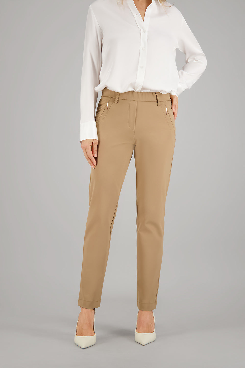 ZENE57 Trousers in sand Trousers Gardeur