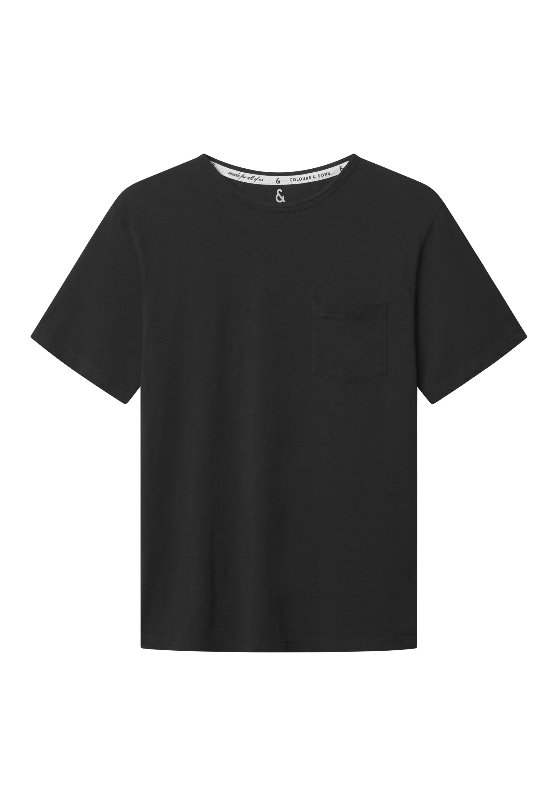 T-Shirt Slub in Anthracite T-Shirts Colours and Sons   