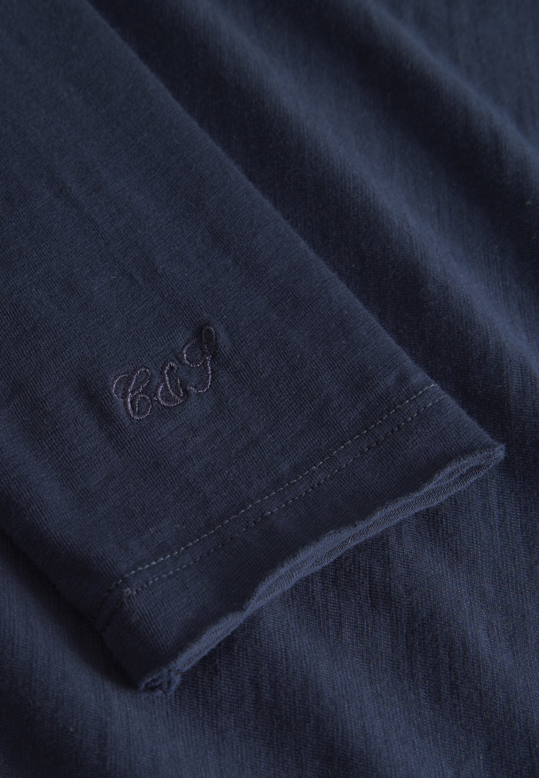 Longsleeve - Slub in Navy Shirts Colours and Sons   