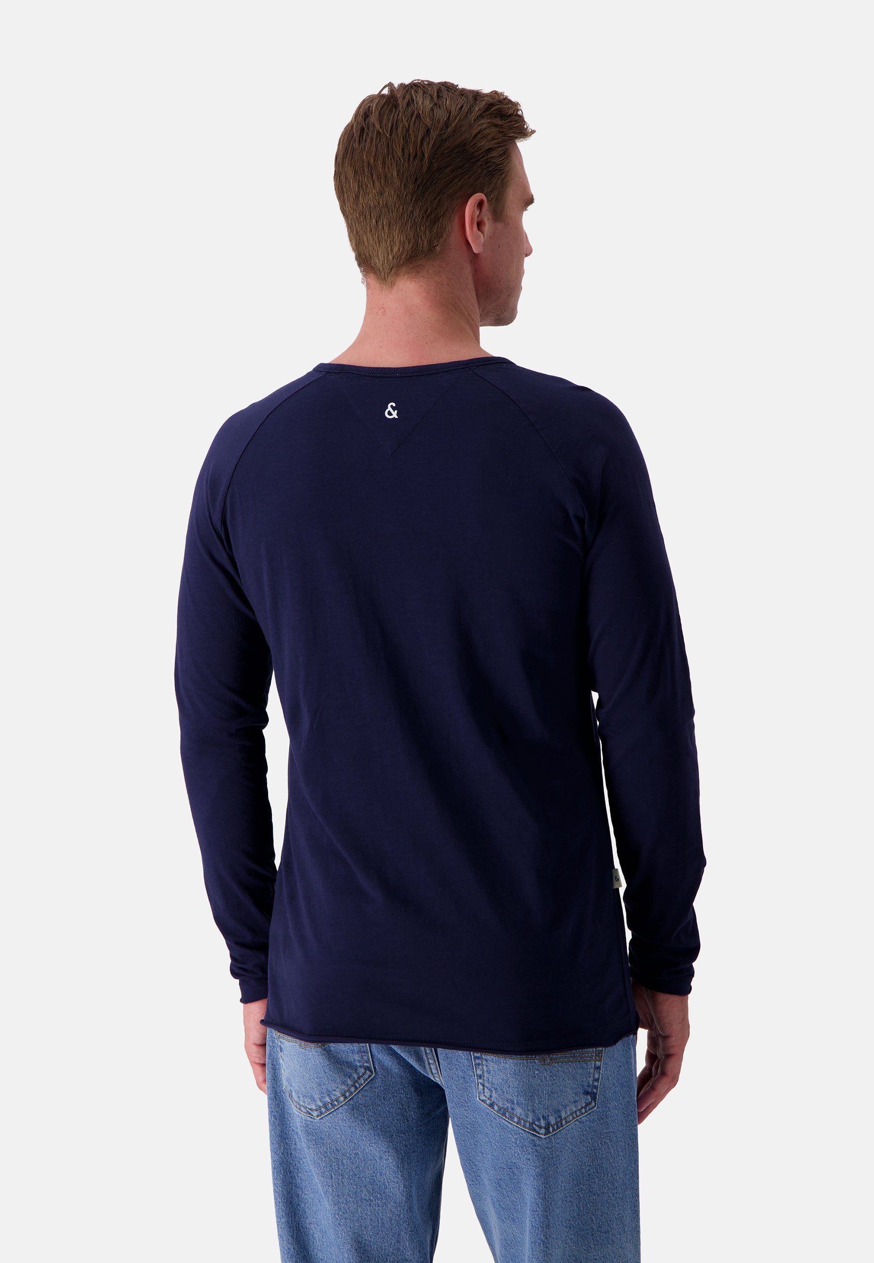 Longsleeve - Slub in Navy Shirts Colours and Sons   