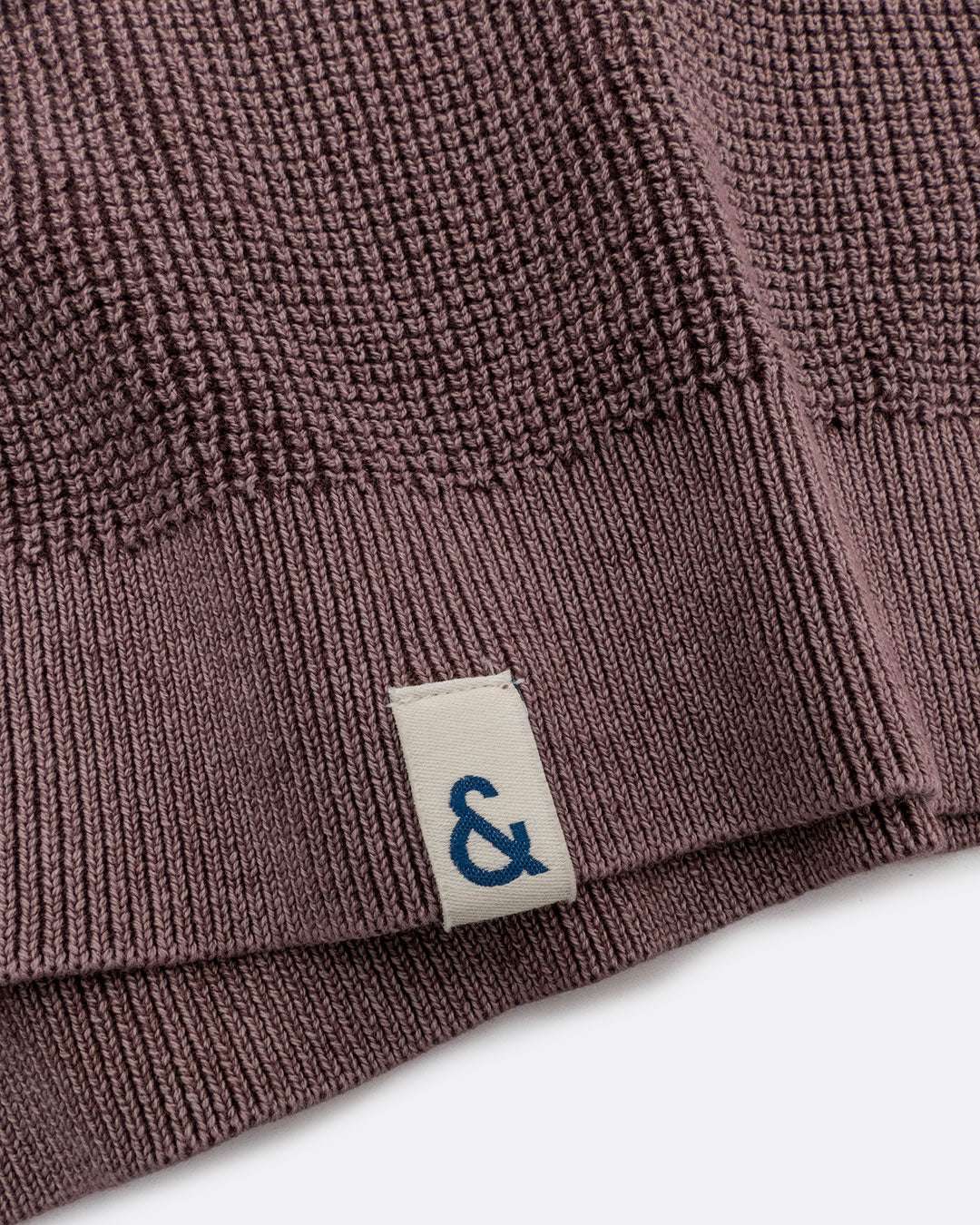 Roundneck Washed in Mauve Sweater Colours and Sons   