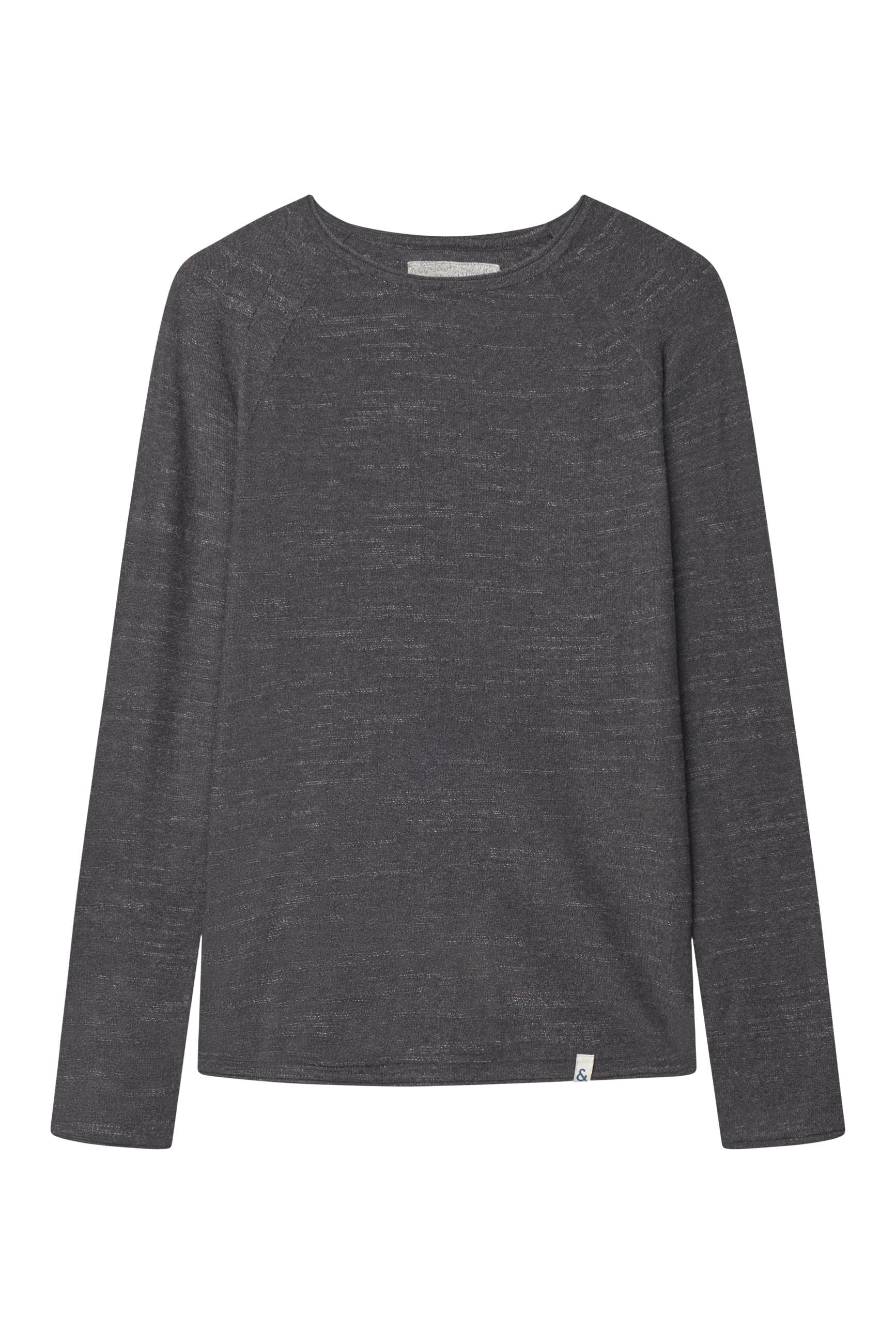 Roundneck Slub in Anthracite Sweater Colours and Sons   