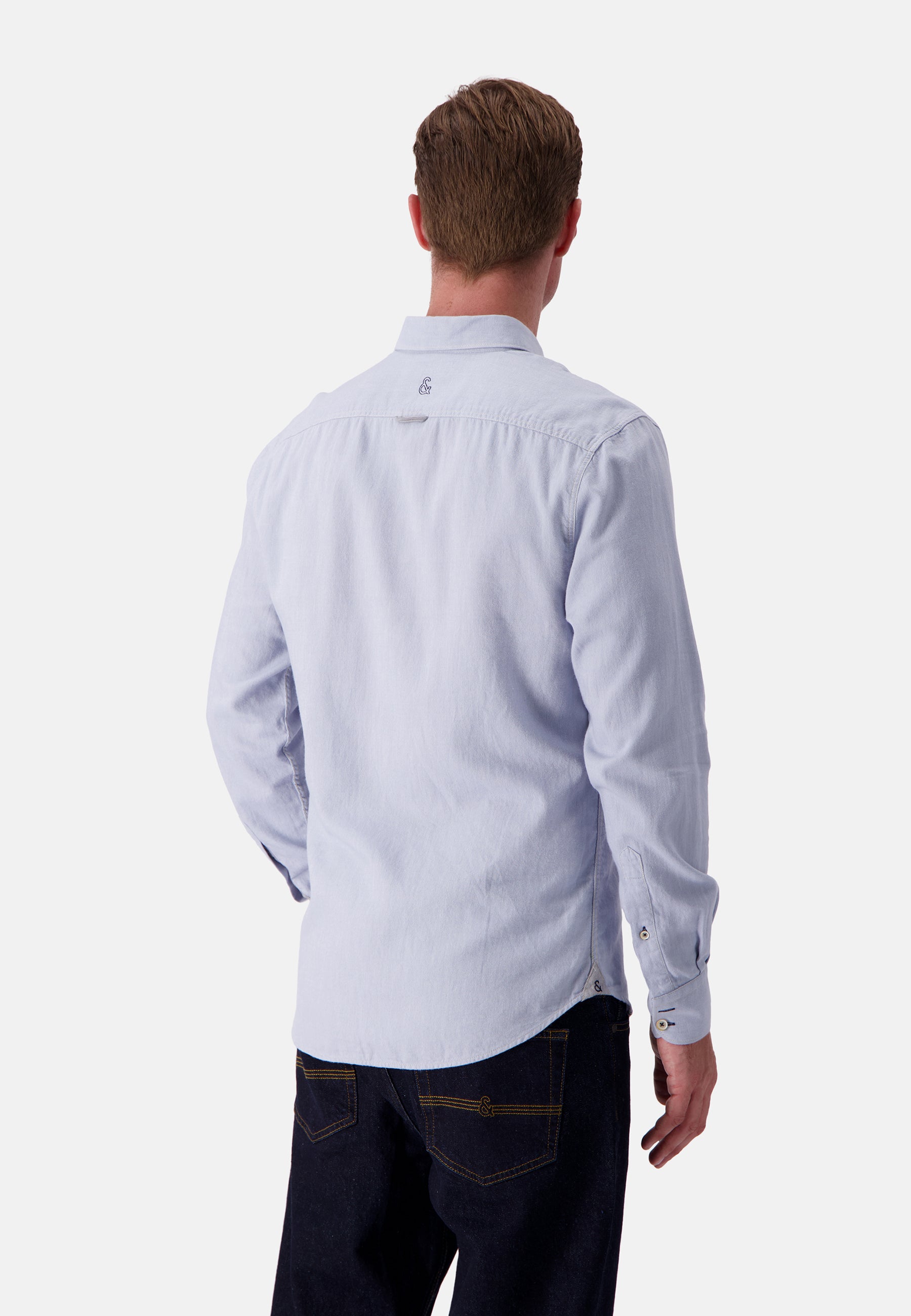 Shirt Brushed Twill in Lake Shirts Colours and Sons   