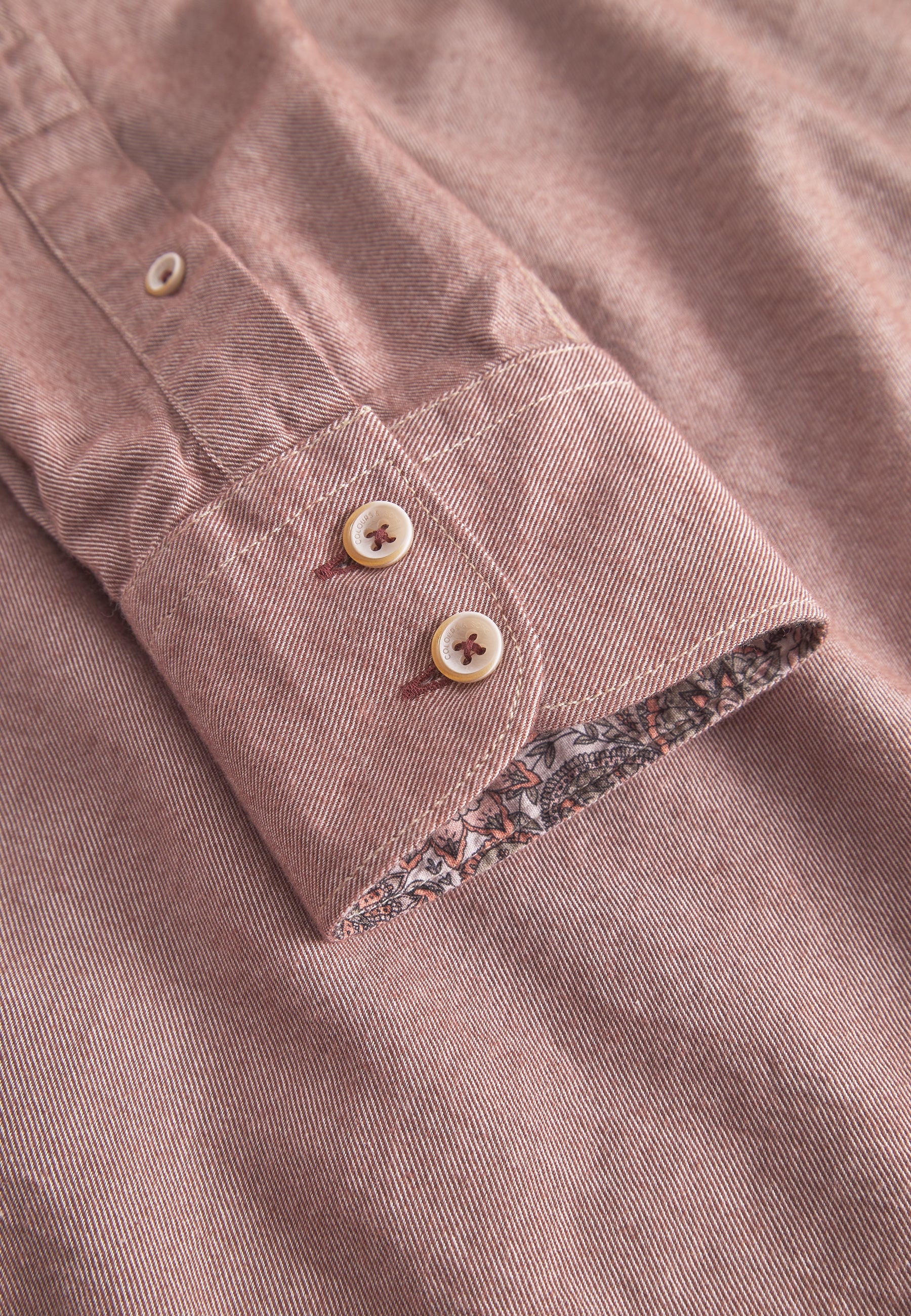 Shirt Brushed Twill in Soil Shirts Colours and Sons   