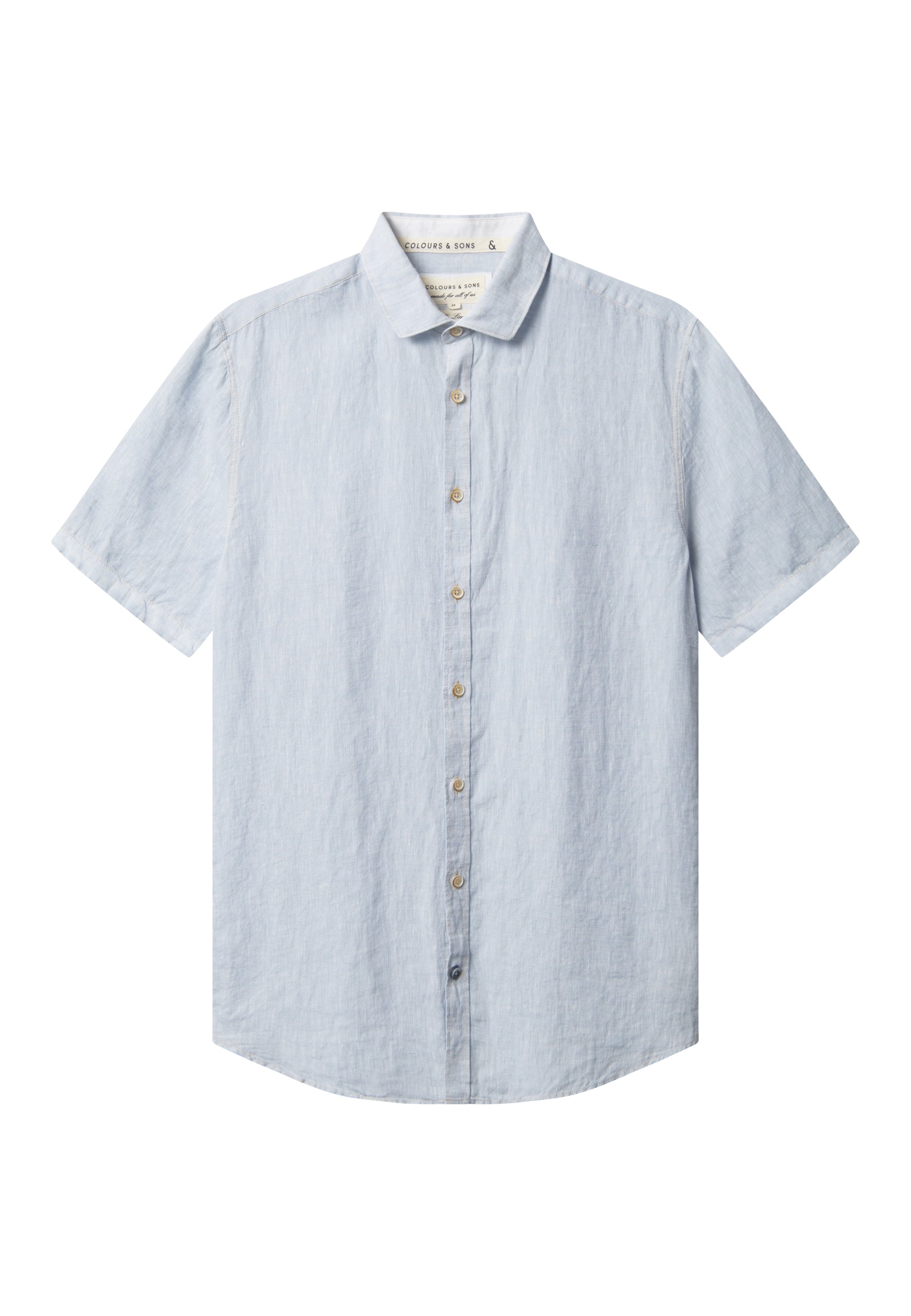 Shirt-Linen in Vintage Blue Shirts Colours and Sons   