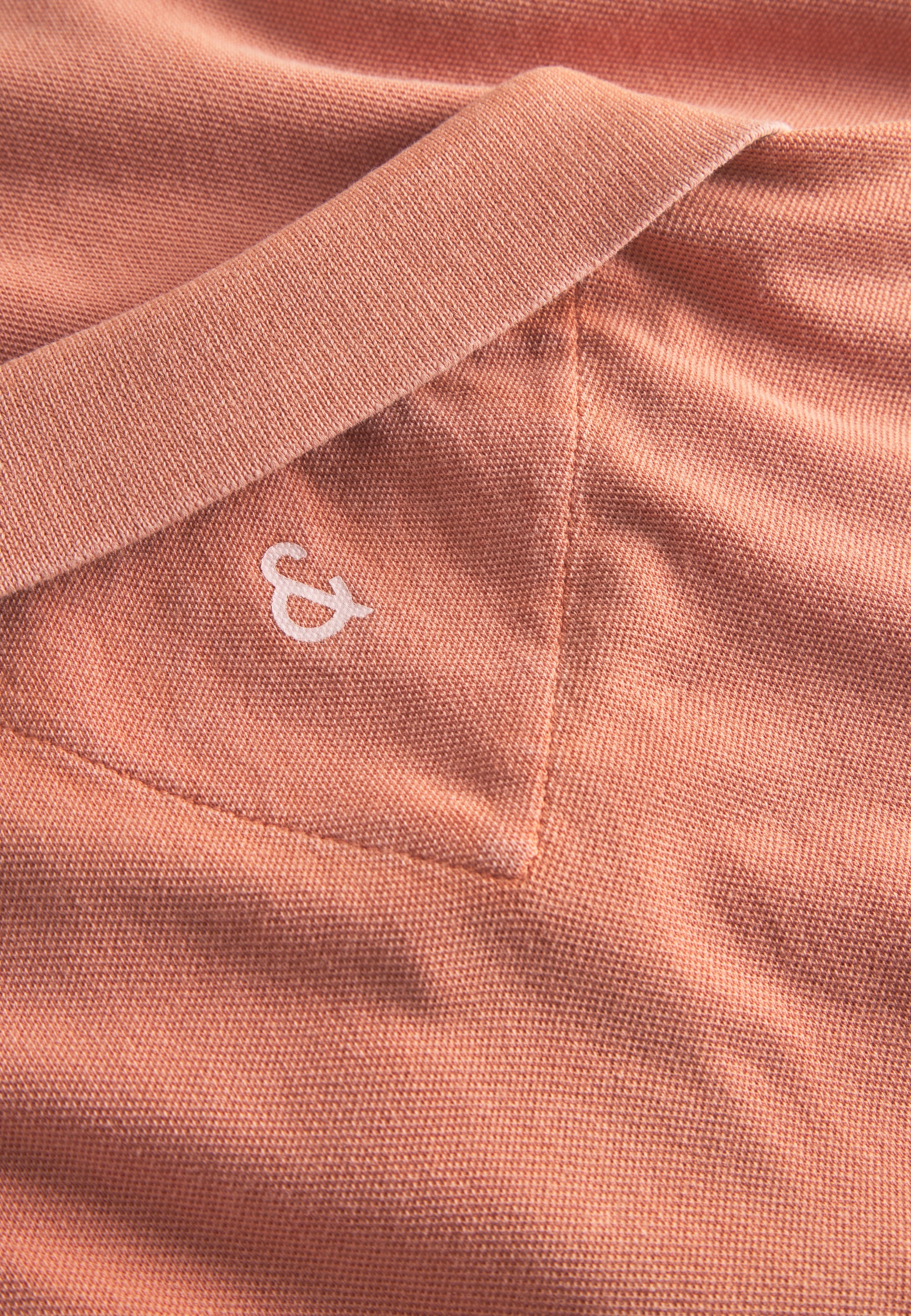 Polo Garment Dyed in Sienna Polos Colours and Sons   