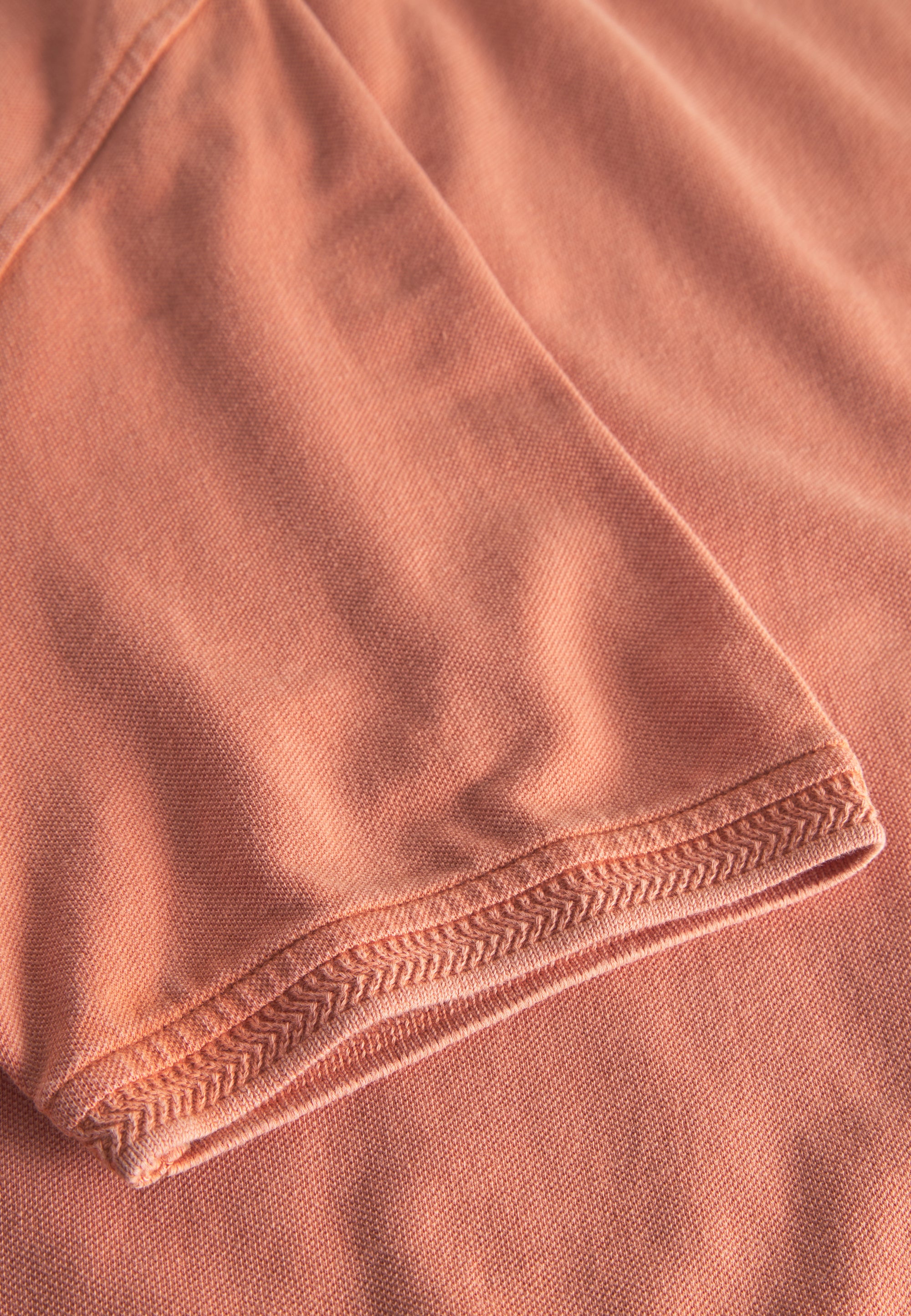 Polo Garment Dyed in Sienna Polos Colours and Sons   