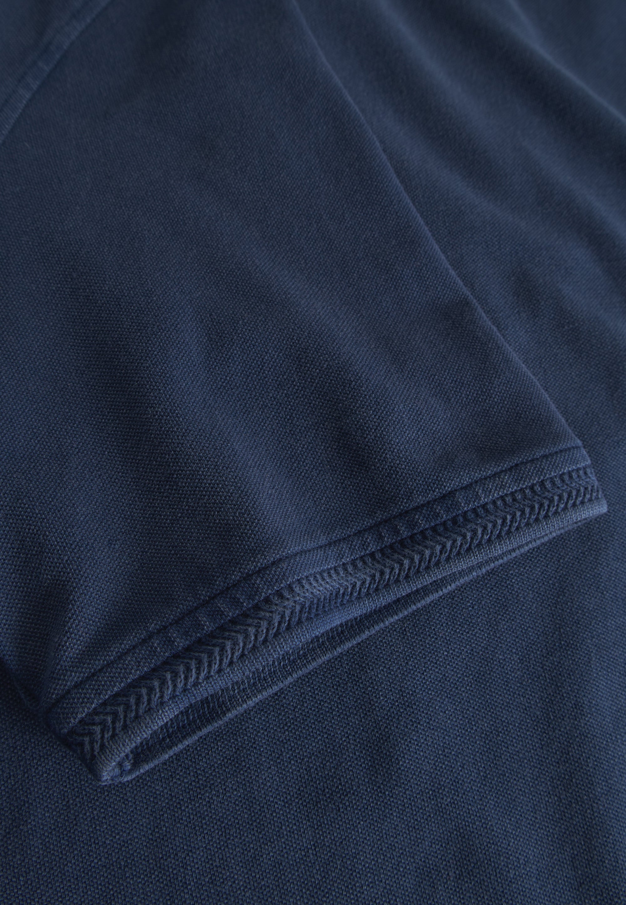 Polo Garment Dyed in Navy Polos Colours and Sons   