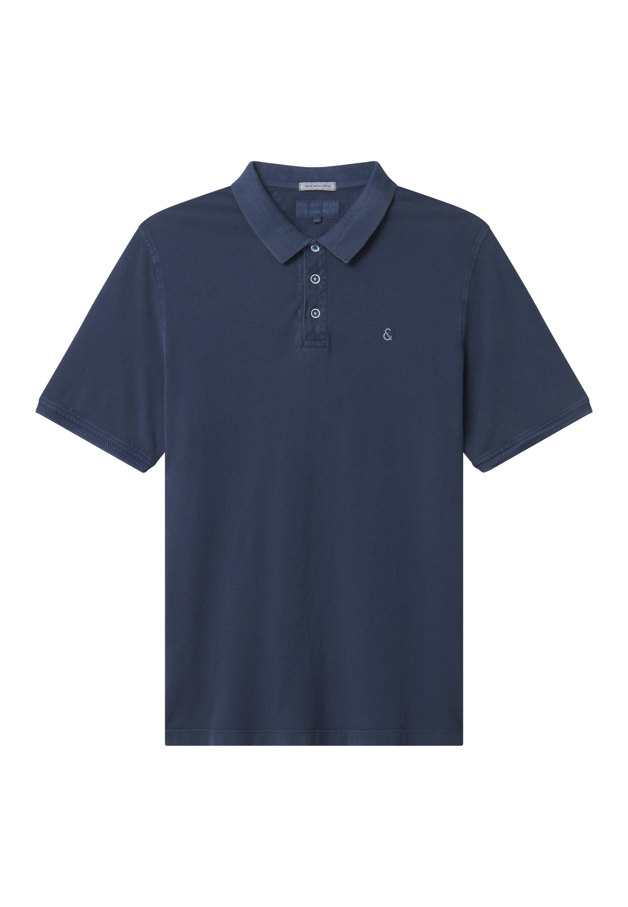 Polo Garment Dyed in Navy Polos Colours and Sons   