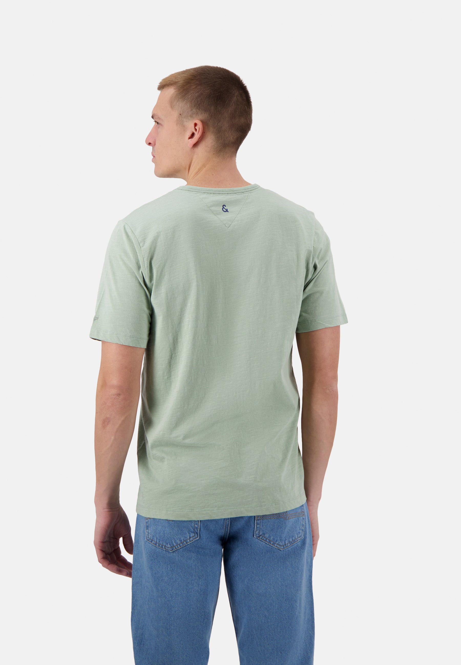 T-Shirt - Slub in Pistachio T-Shirts Colours and Sons   