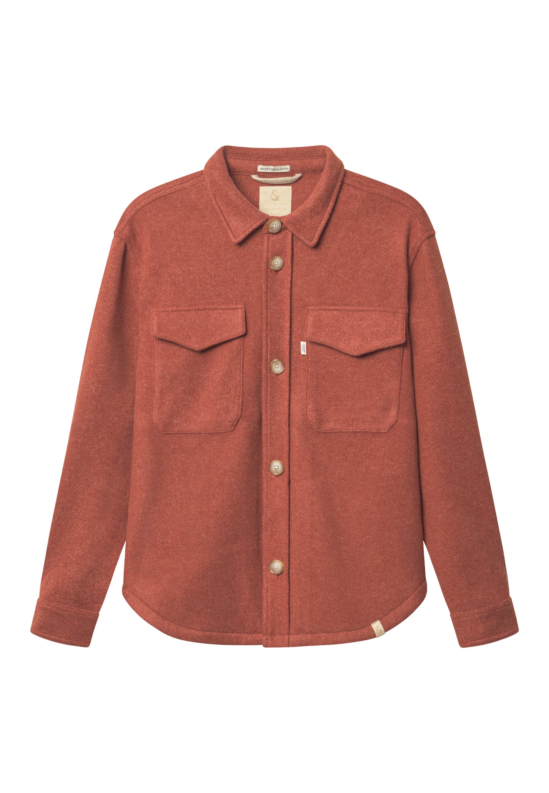 Worker Jacket Soft Touch in Brandy Jackets Colours and Sons   