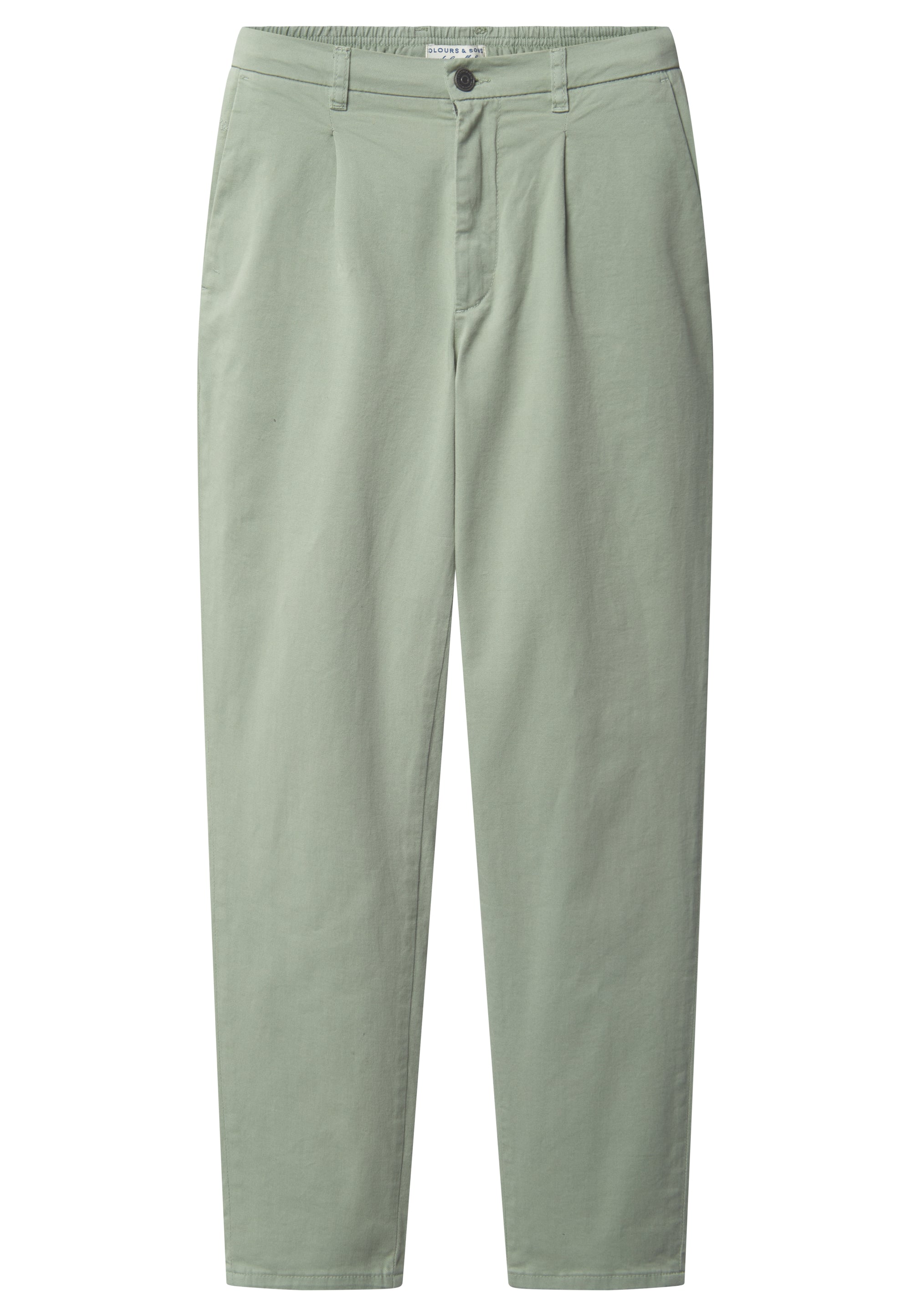 Pants-Cropped Chino in Pistachio Pants Colours and Sons   