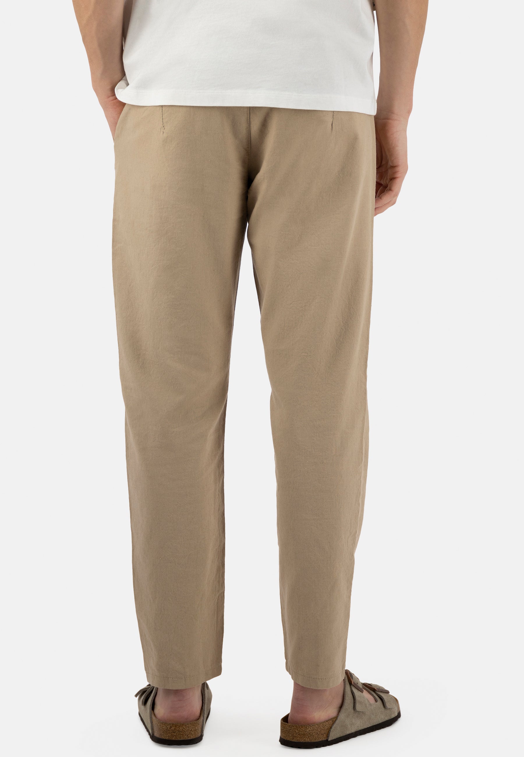 Pants-Cropped Linen in Tent Pants Colours and Sons   