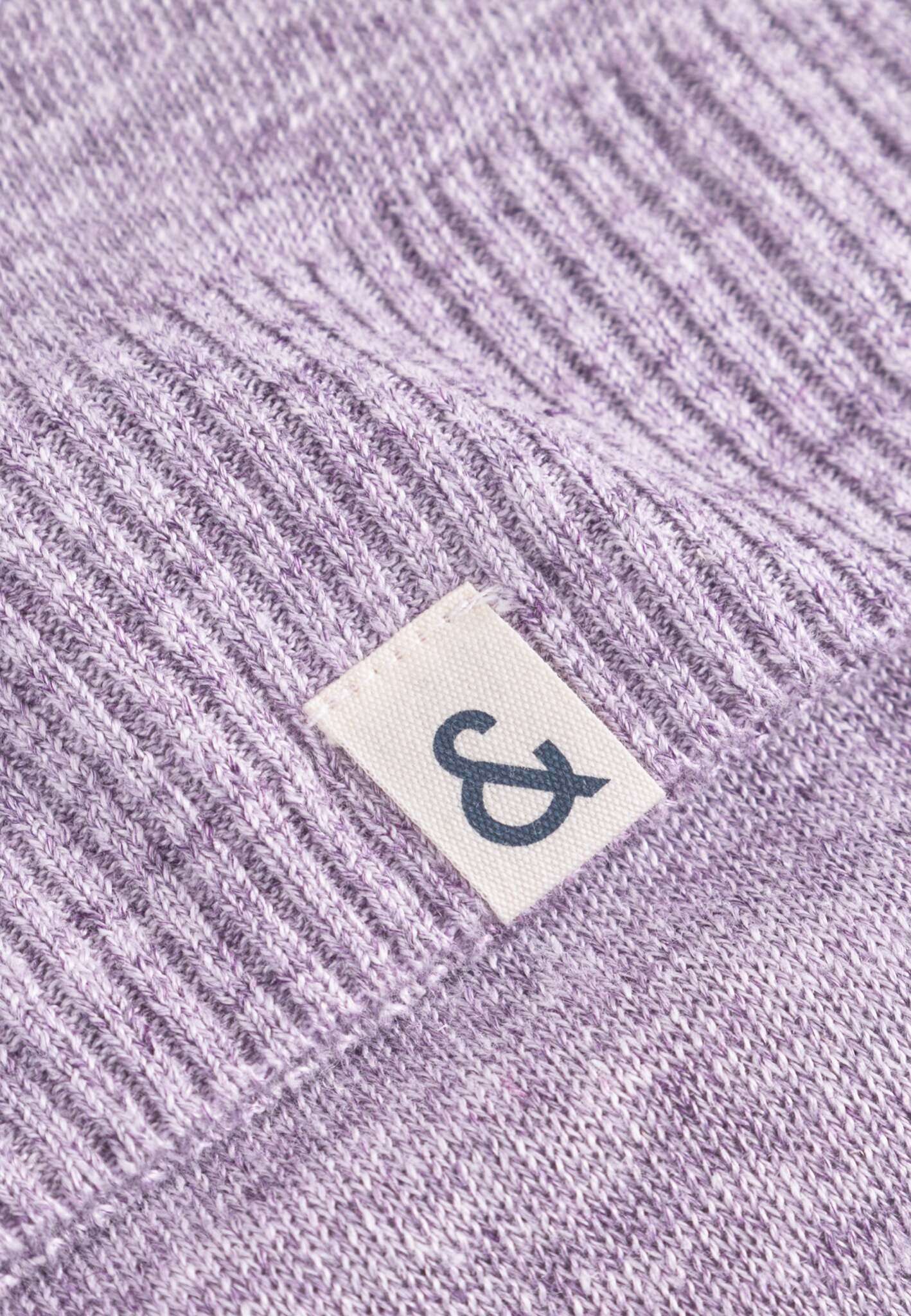 Roundneck Linen in Violet Sweater Colours and Sons