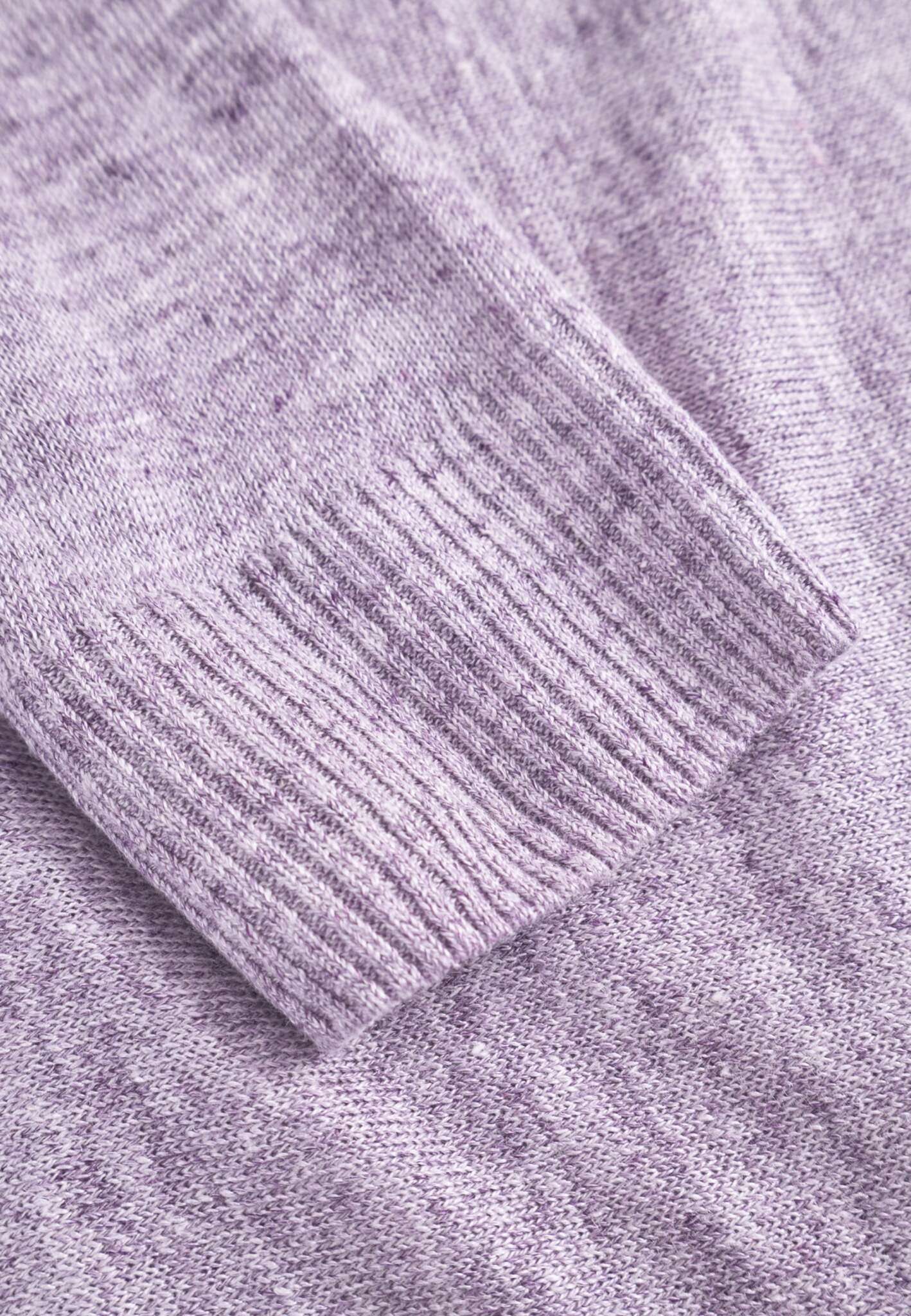 Roundneck Linen in Violet Sweater Colours and Sons