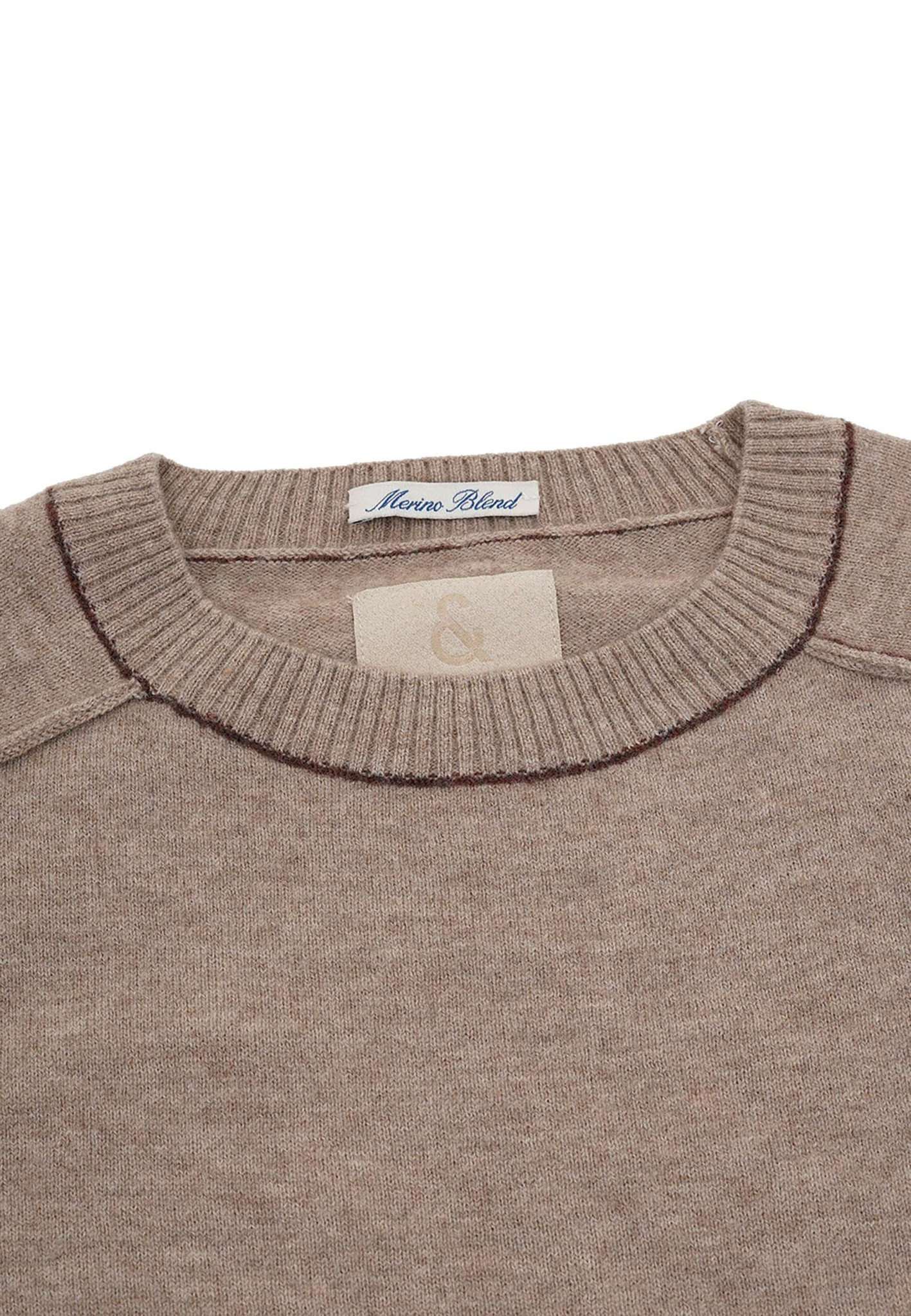 Roundneck Merino Blend in Tent Sweater Colours and Sons